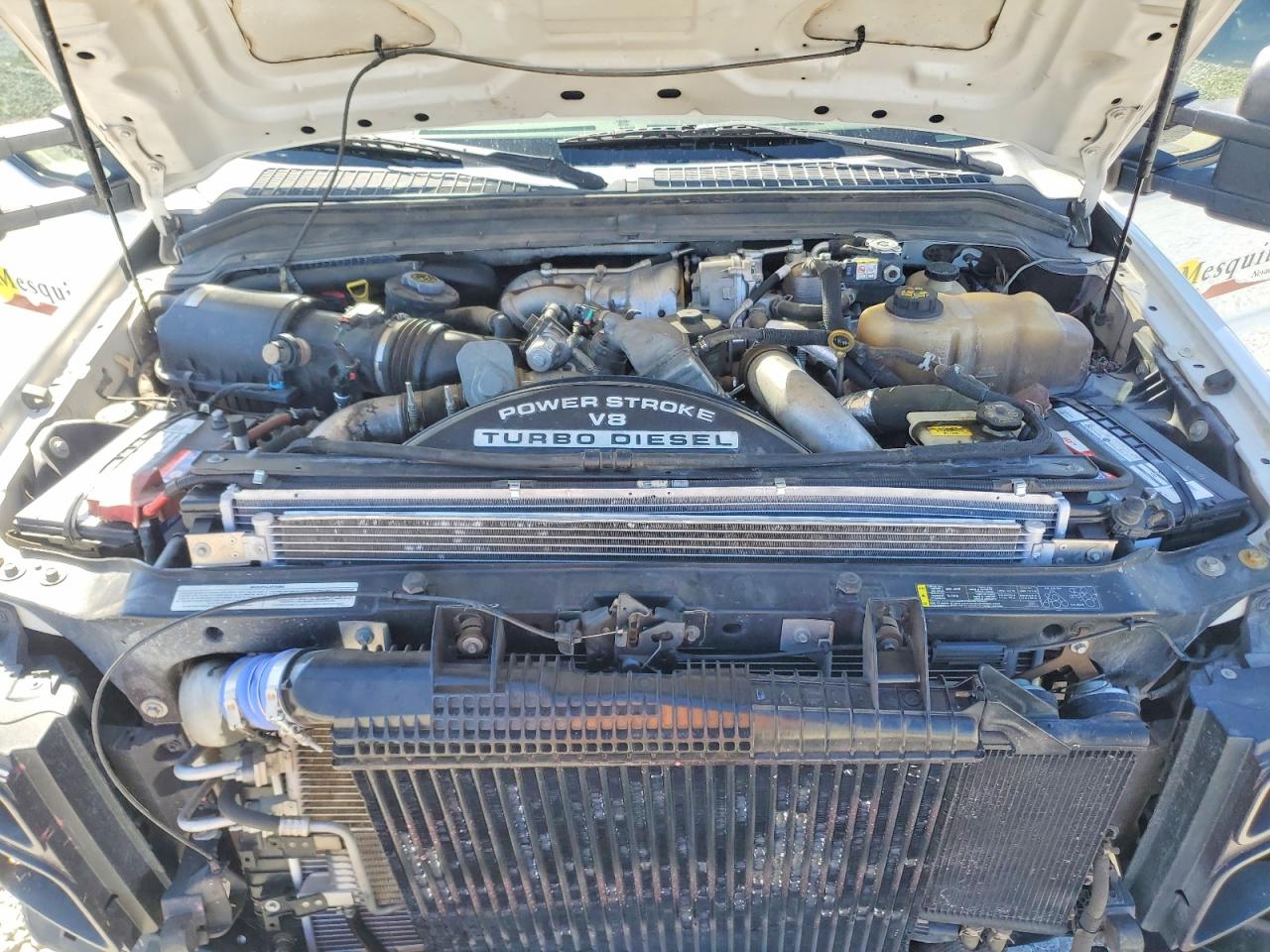 2009 Ford F250 Super Duty White vin: 1FTSW21R49EA18369