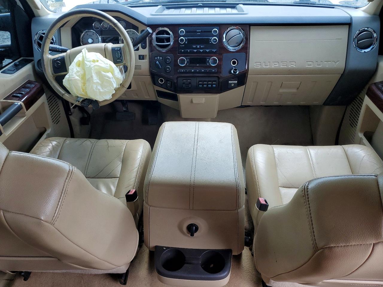 2009 Ford F250 Super Duty White vin: 1FTSW21R49EA76059