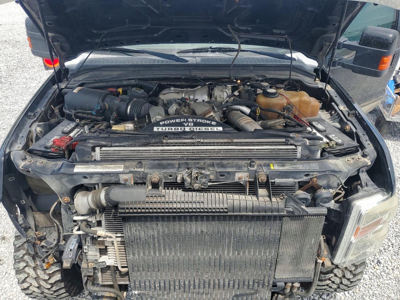 2008 Ford F250 Super Duty Black vin: 1FTSW21R58EB09908