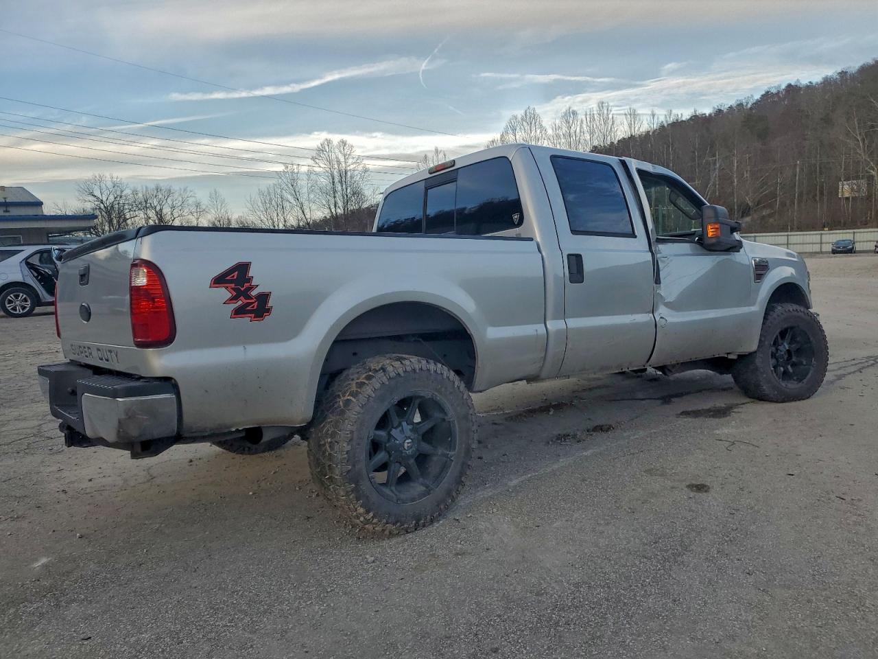 2008 Ford F350 Srw Super Duty Silver vin: 1FTSW21R58EB41743