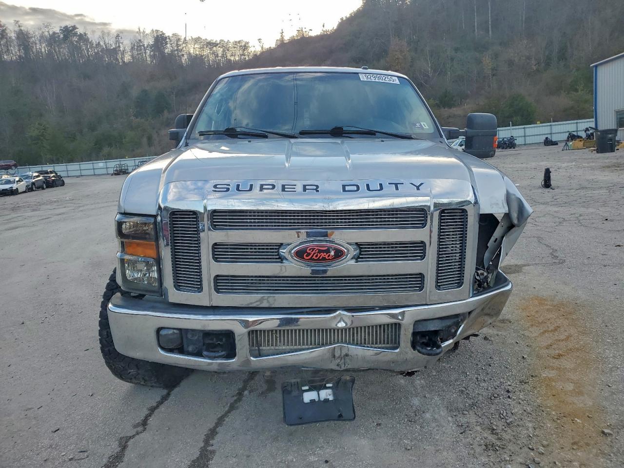 2008 Ford F350 Srw Super Duty Silver vin: 1FTSW21R58EB41743