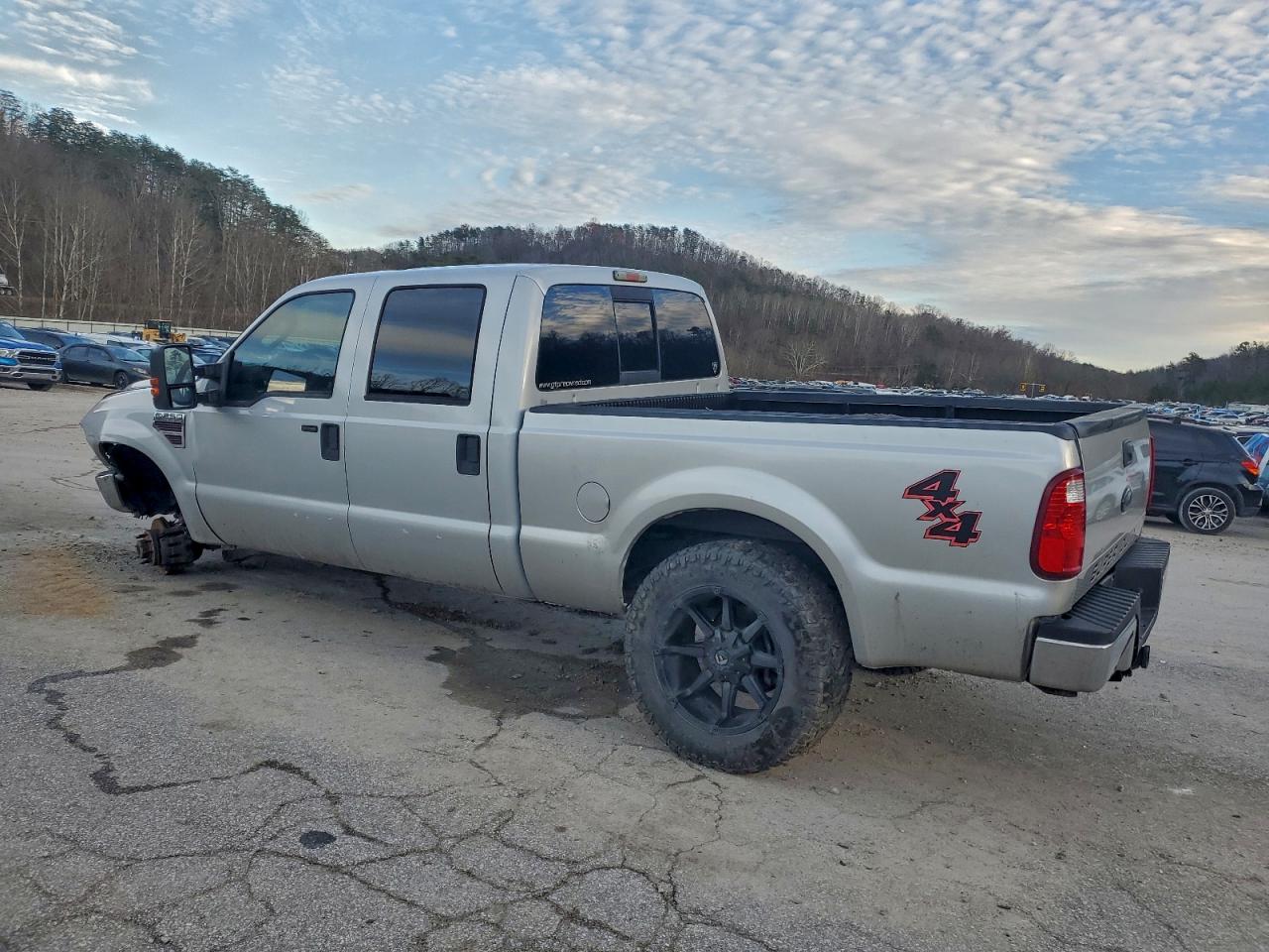 2008 Ford F350 Srw Super Duty Silver vin: 1FTSW21R58EB41743