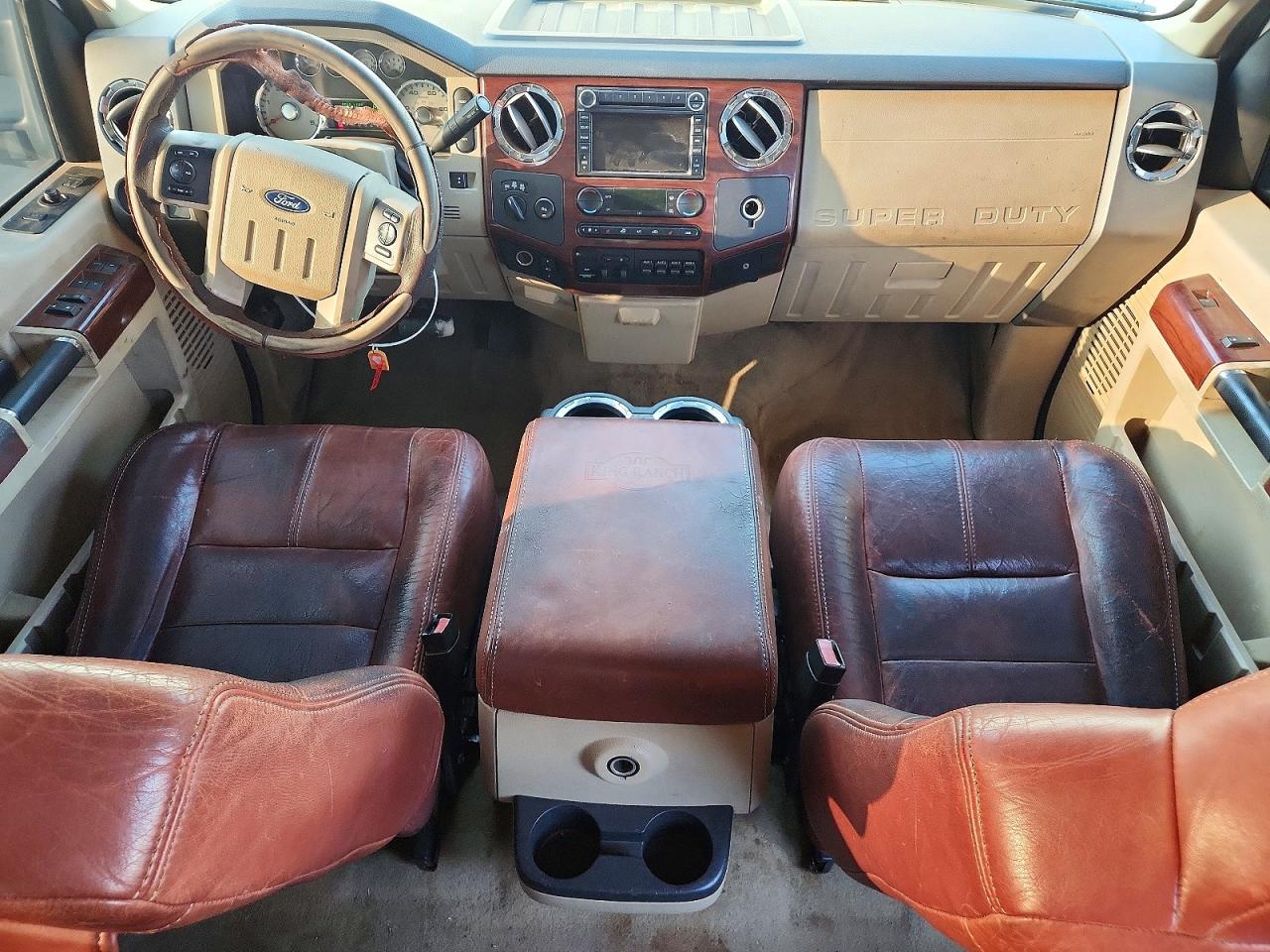 2008 Ford F250 Super Duty White vin: 1FTSW21R58EE34090