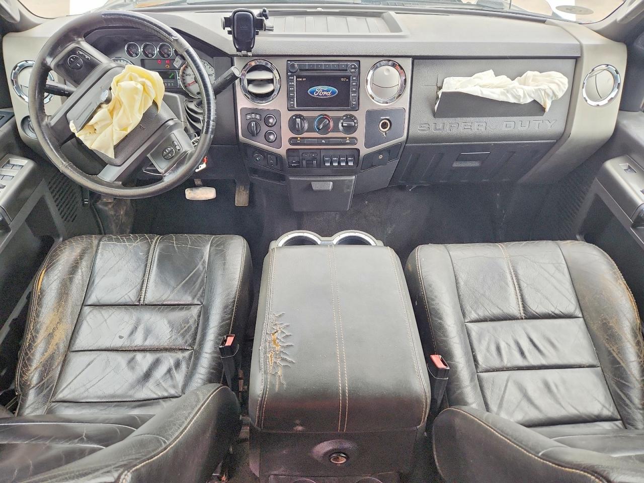 2008 Ford F250 Super Duty White vin: 1FTSW21R68EA11583