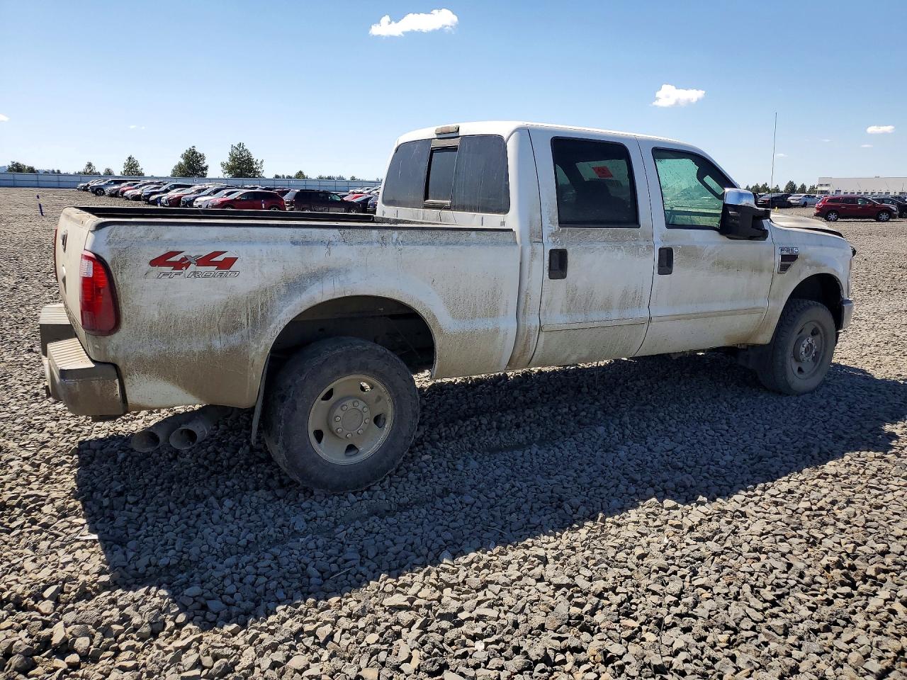 2008 Ford F250 Super Duty Белый vin: 1FTSW21R68EA38492