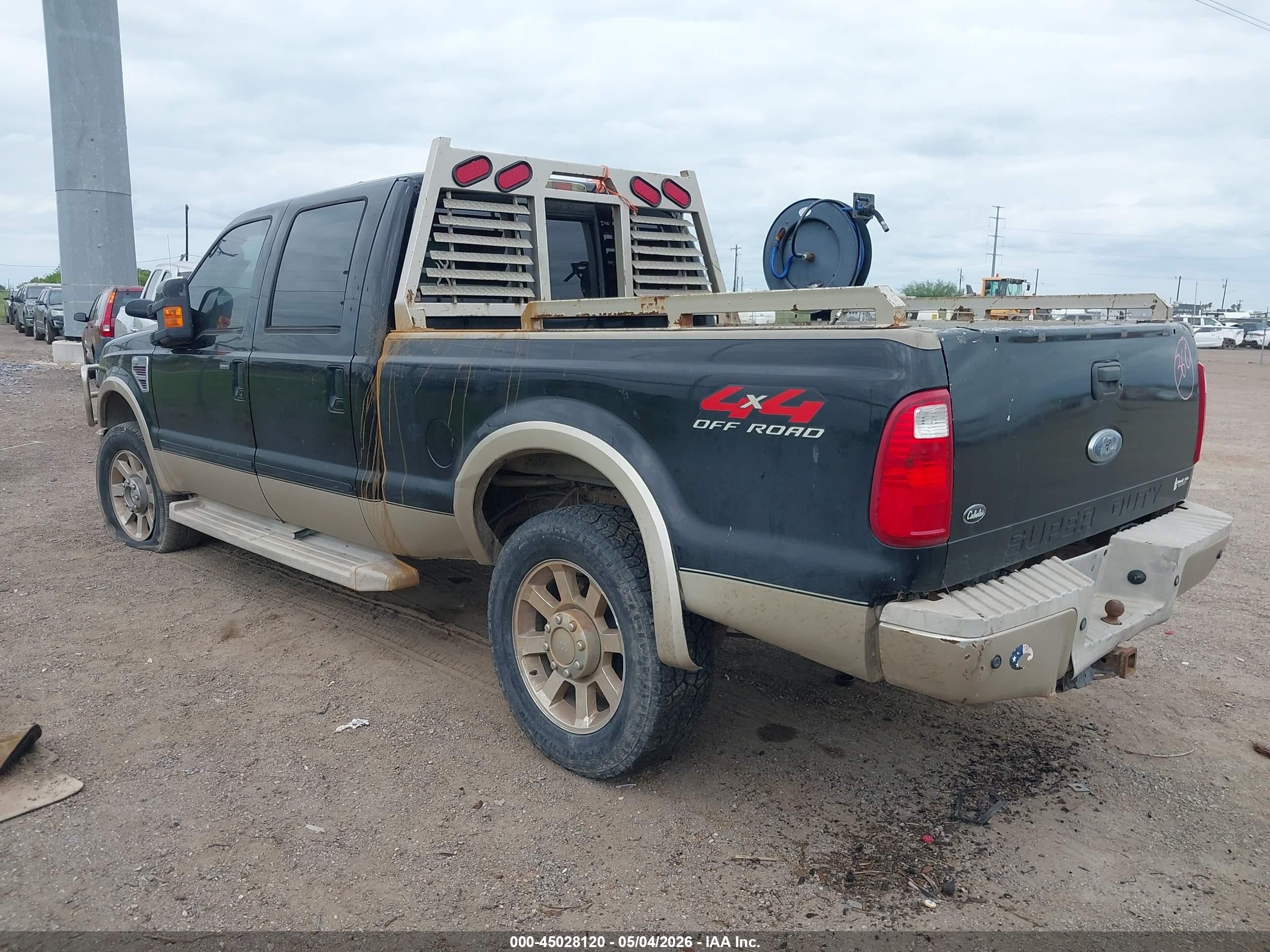 2008 Ford F-250 Fx4/harley-davidson/king Ranch/lariat/xl/xlt Черный vin: 1FTSW21R68EA45426