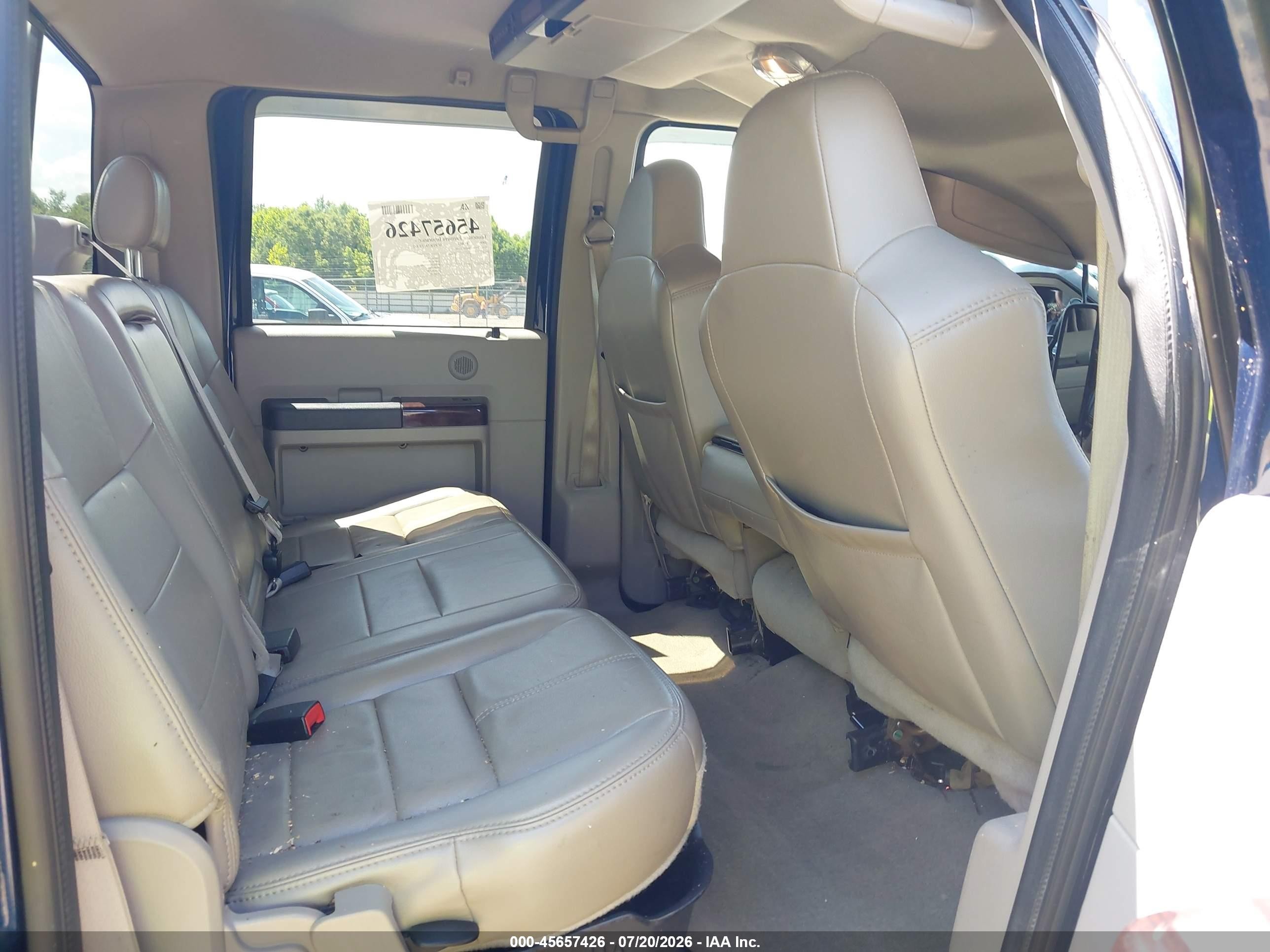 2008 Ford Super Duty F-250 Srw Fx4/harley-davidson/king Ranch/lariat/xl/xlt Blue vin: 1FTSW21R68EC74690