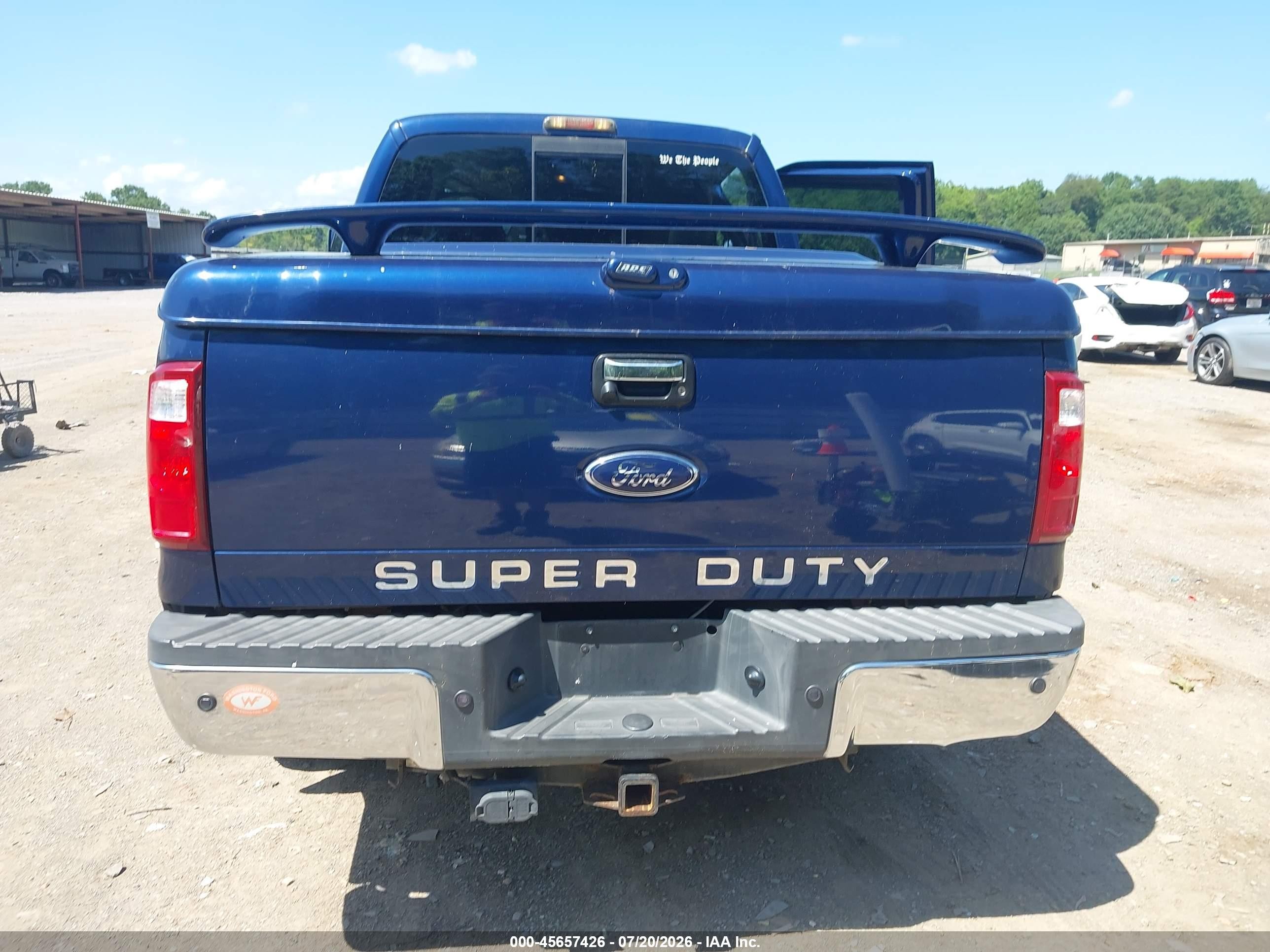 2008 Ford Super Duty F-250 Srw Fx4/harley-davidson/king Ranch/lariat/xl/xlt Blue vin: 1FTSW21R68EC74690