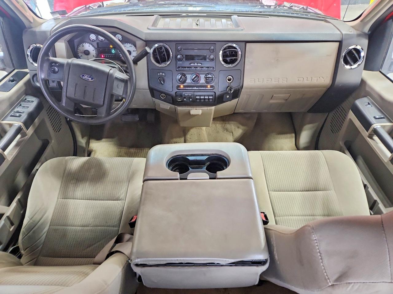 2008 Ford F250 Super Duty Red vin: 1FTSW21R68ED56225