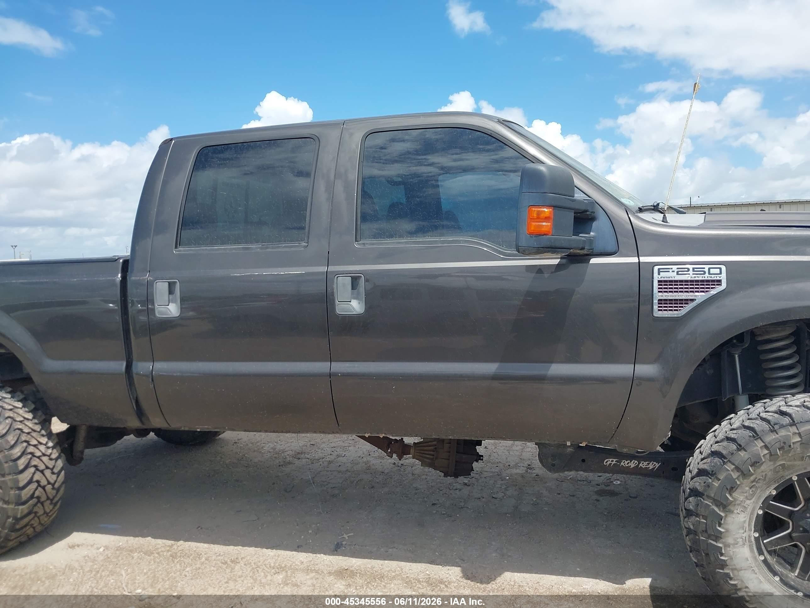 2008 Ford F-250 Fx4/harley-davidson/king Ranch/lariat/xl/xlt Gray vin: 1FTSW21R68EE18853