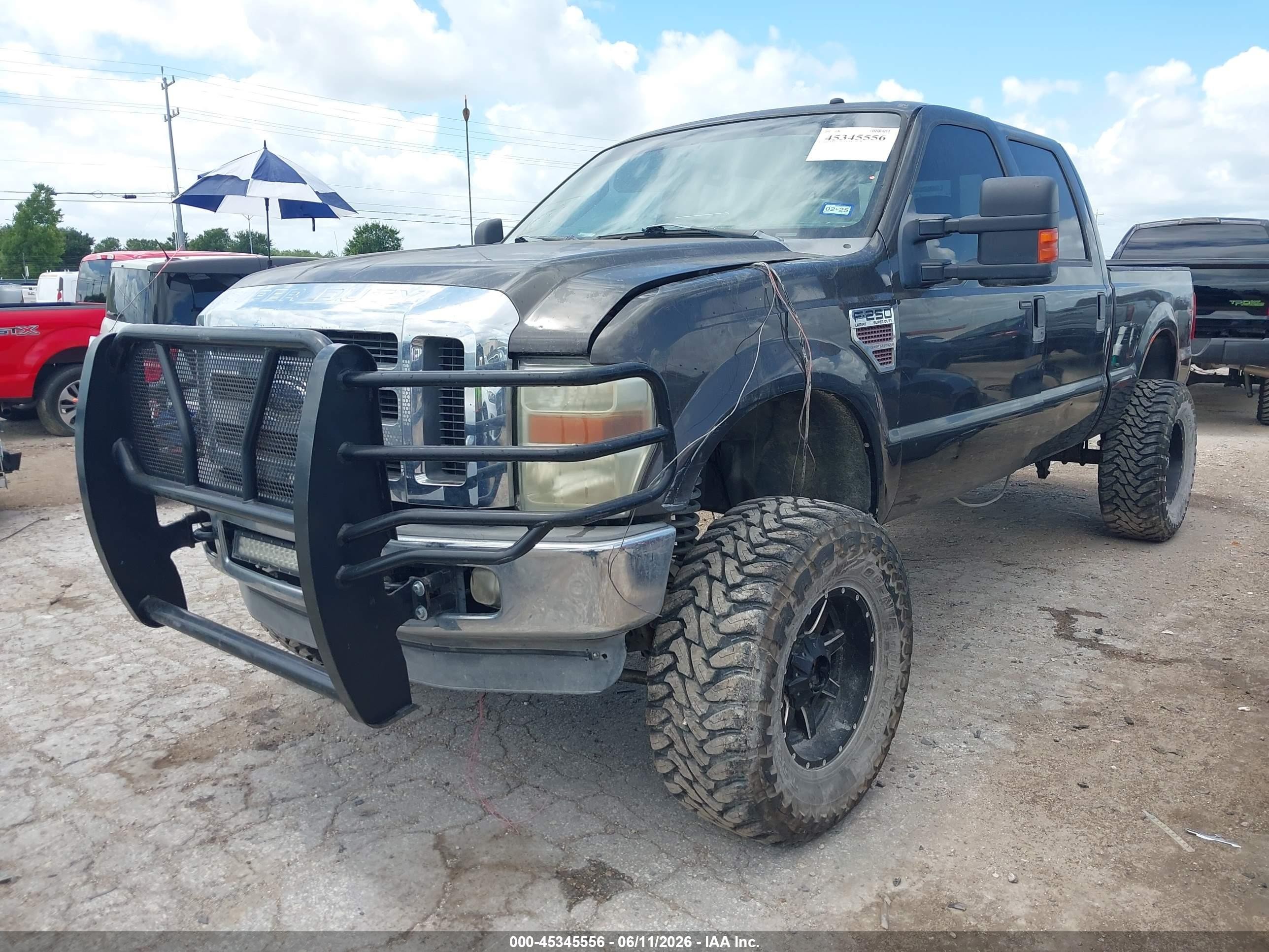 2008 Ford F-250 Fx4/harley-davidson/king Ranch/lariat/xl/xlt Gray vin: 1FTSW21R68EE18853