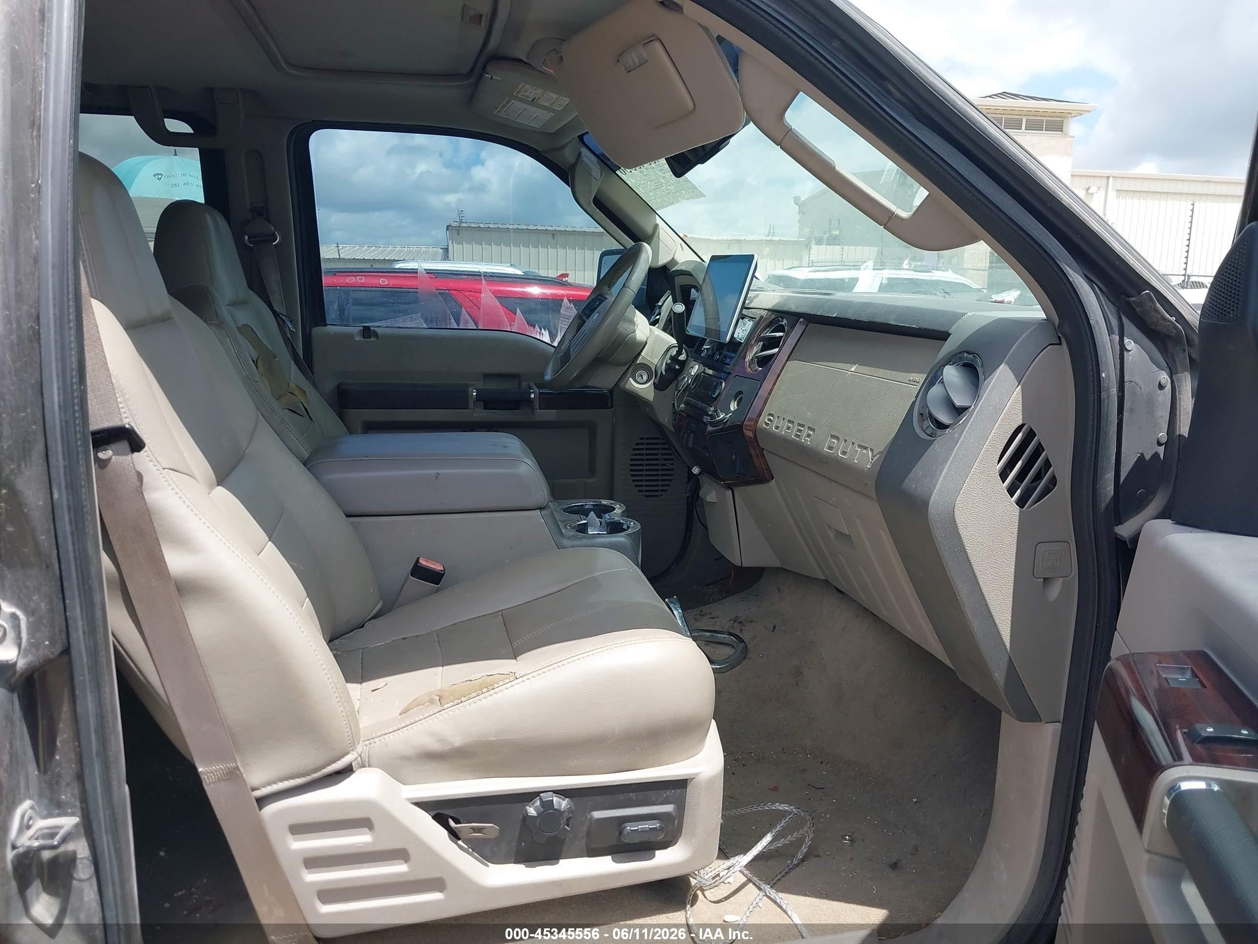 2008 Ford F-250 Fx4/harley-davidson/king Ranch/lariat/xl/xlt Gray vin: 1FTSW21R68EE18853