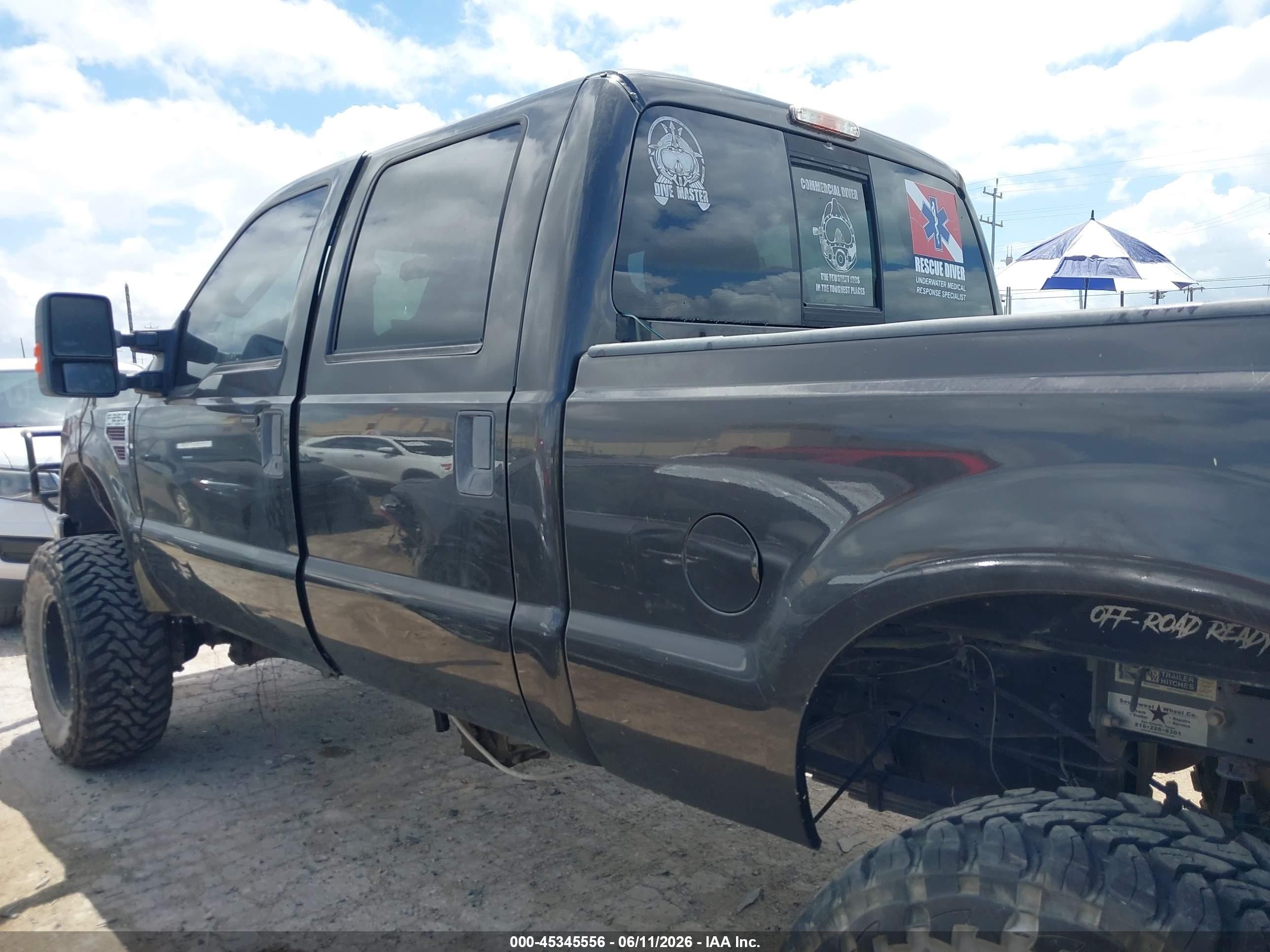 2008 Ford F-250 Fx4/harley-davidson/king Ranch/lariat/xl/xlt Gray vin: 1FTSW21R68EE18853