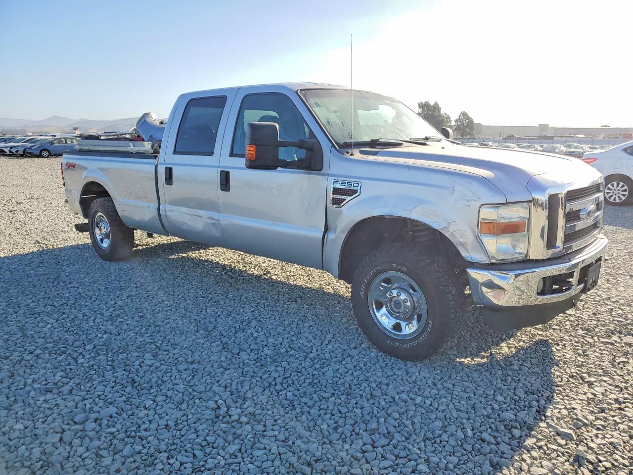 2009 Ford F250 Super Duty Silver vin: 1FTSW21R69EA48702