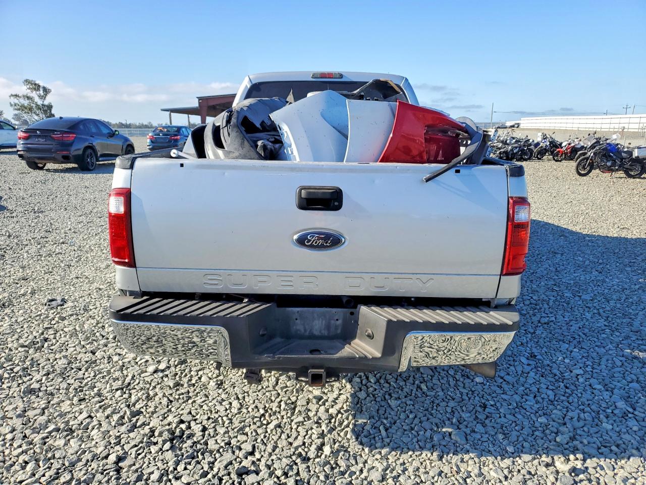 2009 Ford F250 Super Duty Silver vin: 1FTSW21R69EA48702