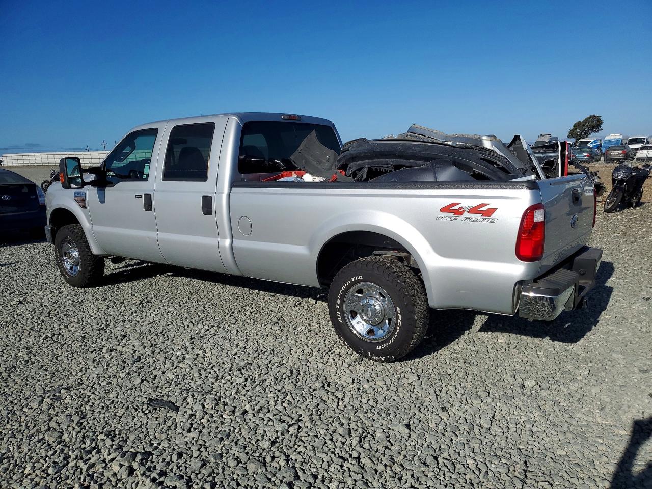 2009 Ford F250 Super Duty Silver vin: 1FTSW21R69EA48702