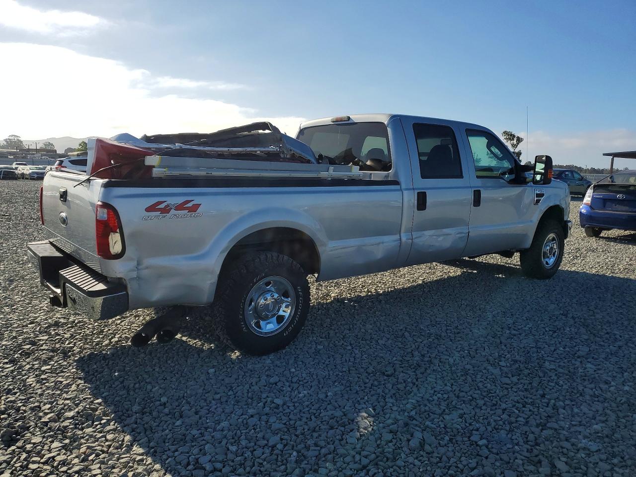 2009 Ford F250 Super Duty Silver vin: 1FTSW21R69EA48702