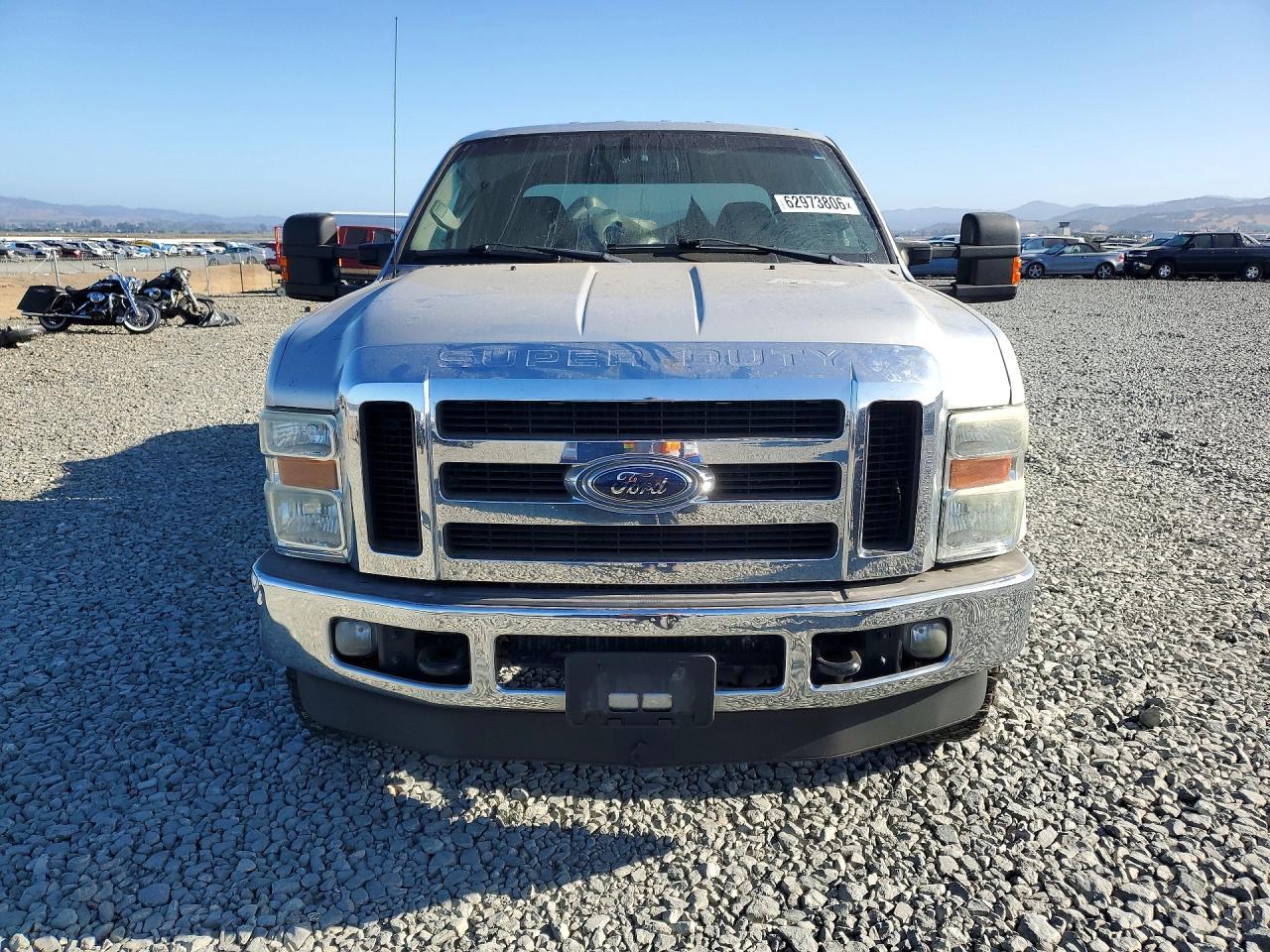 2009 Ford F250 Super Duty Silver vin: 1FTSW21R69EA48702