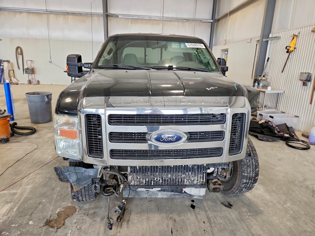 2008 Ford F250 Super Duty Black vin: 1FTSW21R78EA32376