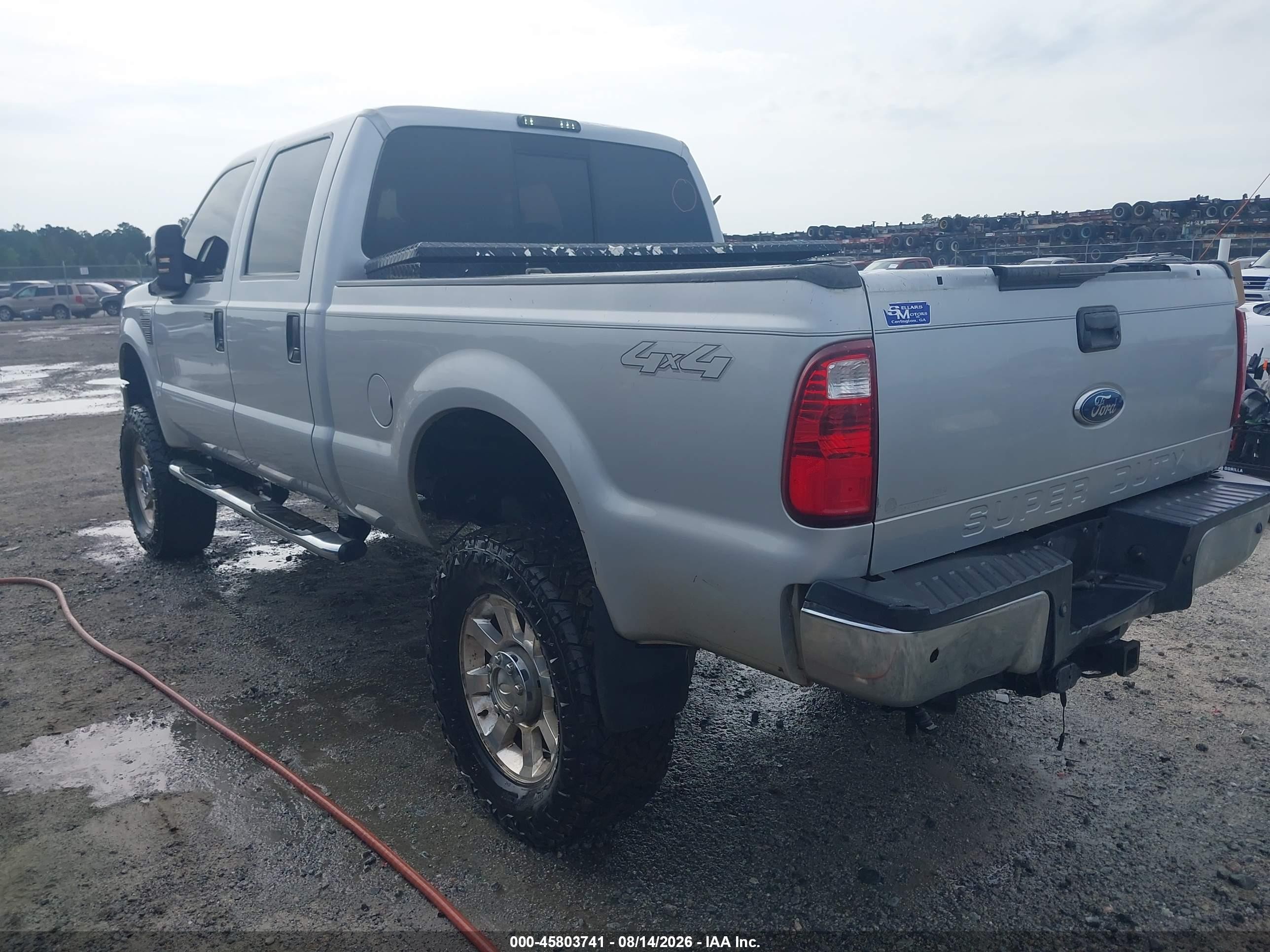 2008 Ford F-250 Fx4/harley-davidson/king Ranch/lariat/xl/xlt Silver vin: 1FTSW21R78EB62173