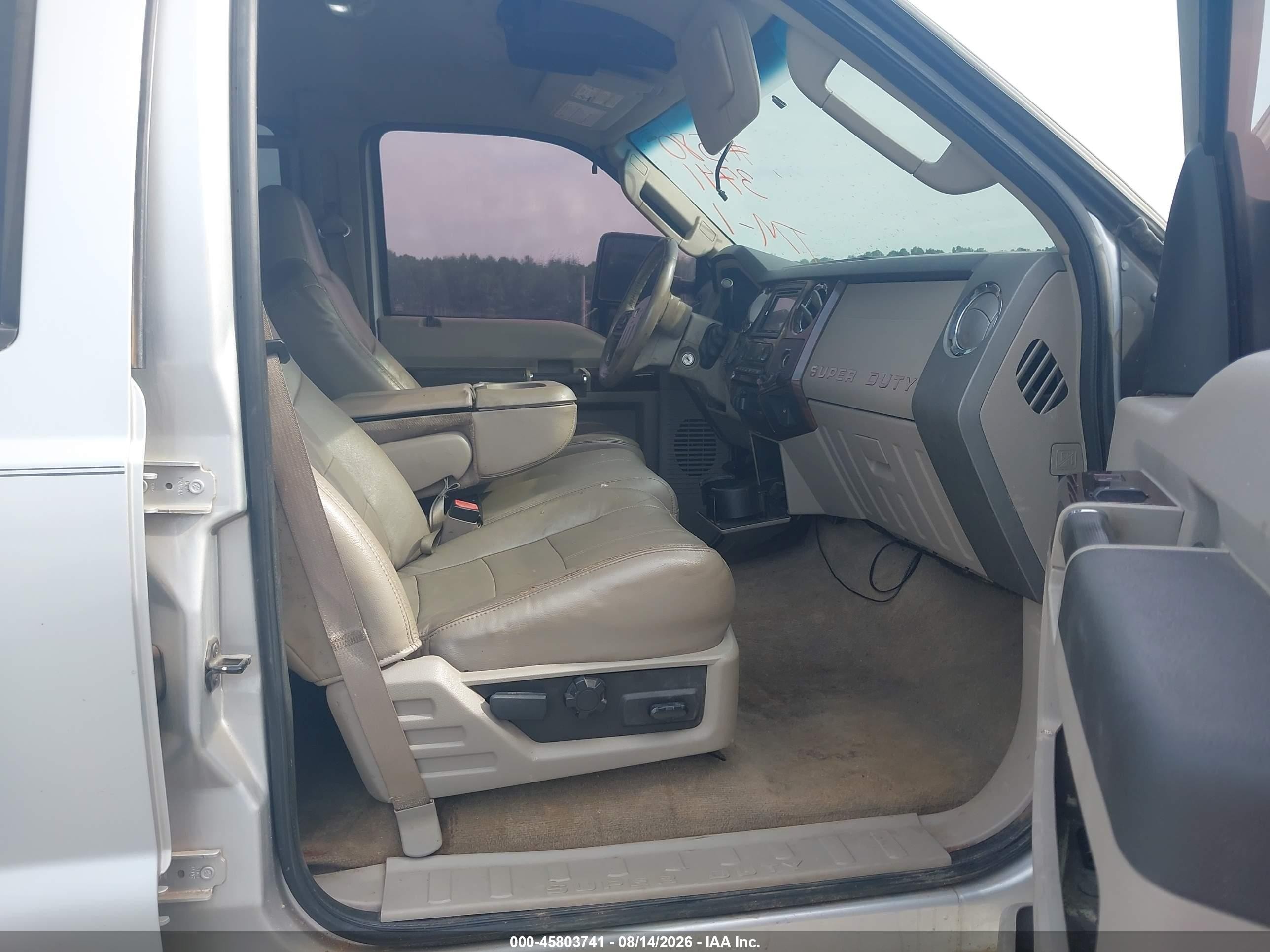 2008 Ford F-250 Fx4/harley-davidson/king Ranch/lariat/xl/xlt Silver vin: 1FTSW21R78EB62173