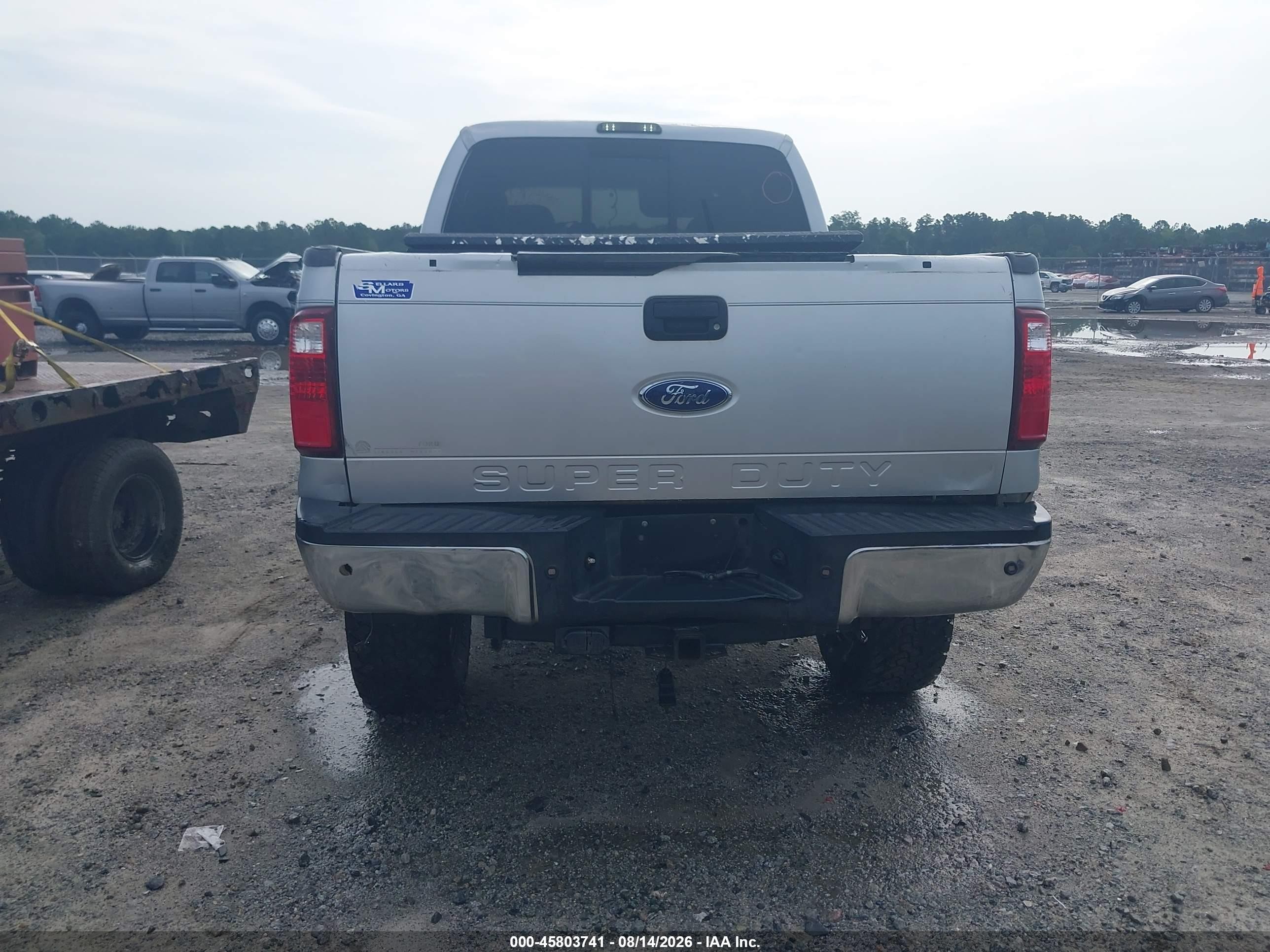 2008 Ford F-250 Fx4/harley-davidson/king Ranch/lariat/xl/xlt Silver vin: 1FTSW21R78EB62173