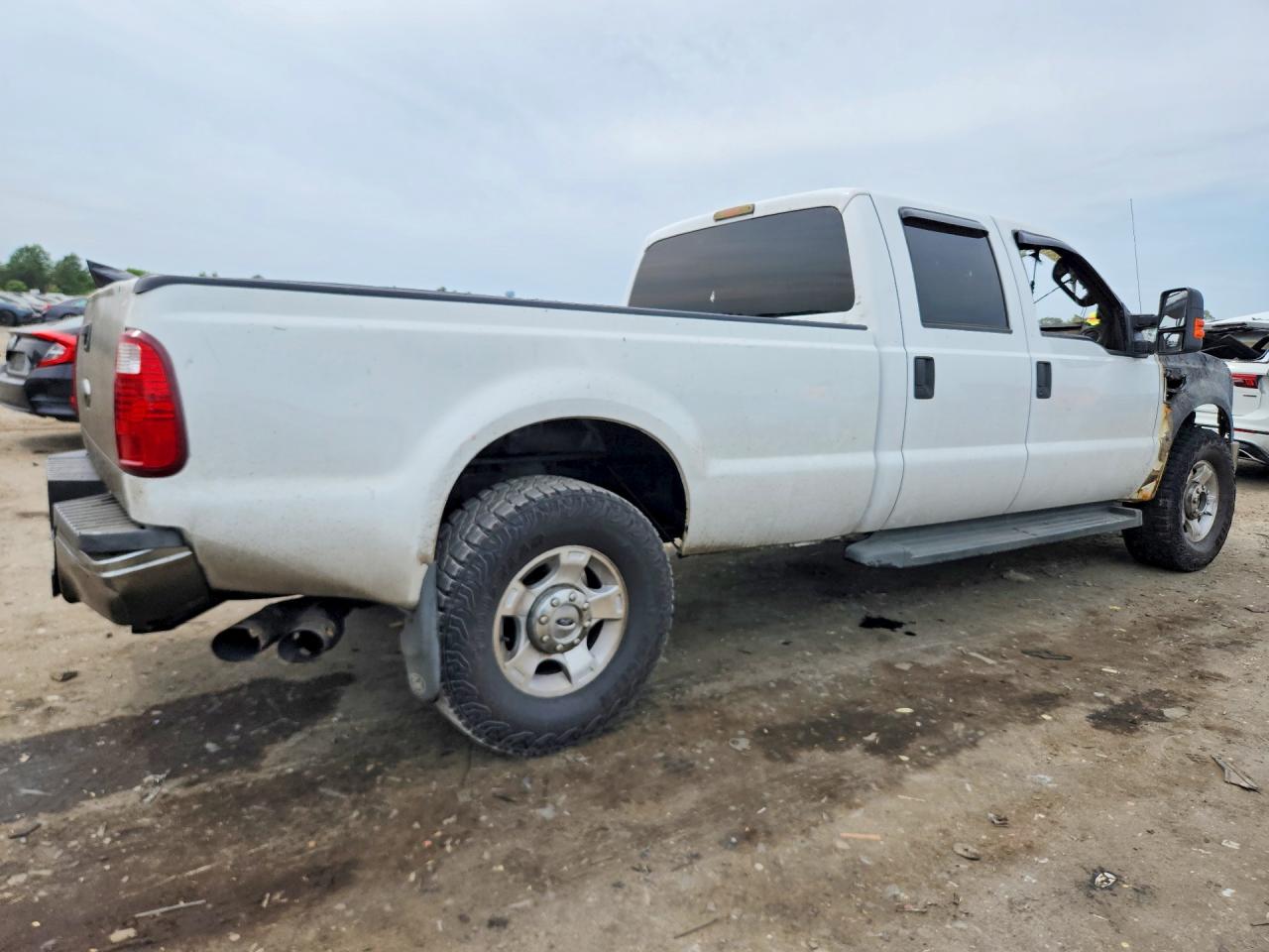 2008 Ford F250 Super Duty White vin: 1FTSW21R78ED17076