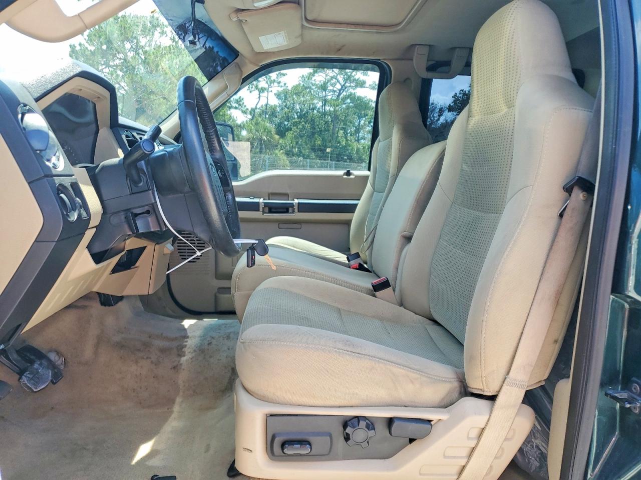 2008 Ford F250 Super Duty Green vin: 1FTSW21R78ED89170