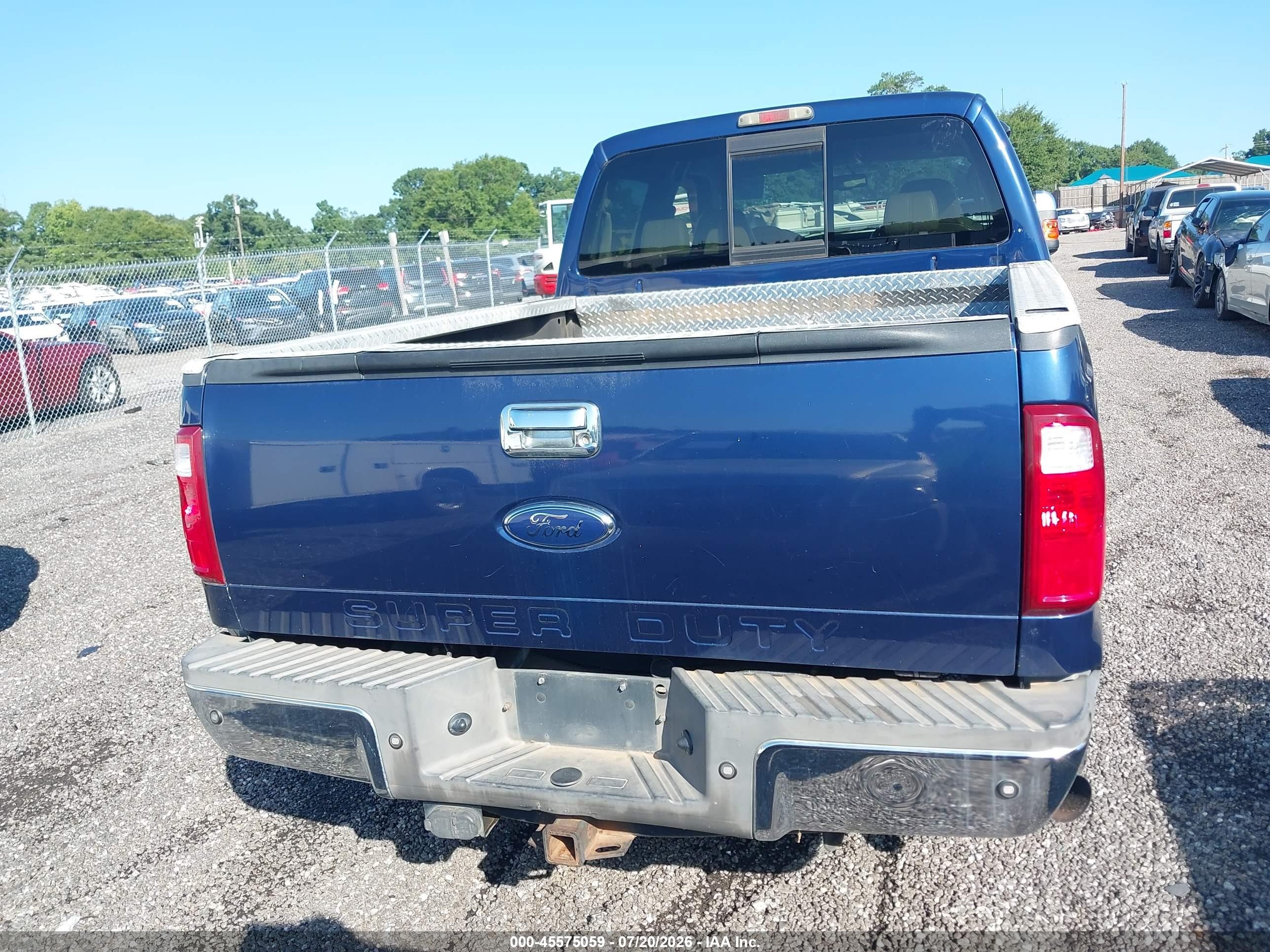 2008 Ford Super Duty F-250 Srw Fx4/harley-davidson/king Ranch/lariat/xl/xlt Dark Blue vin: 1FTSW21R78ED89427