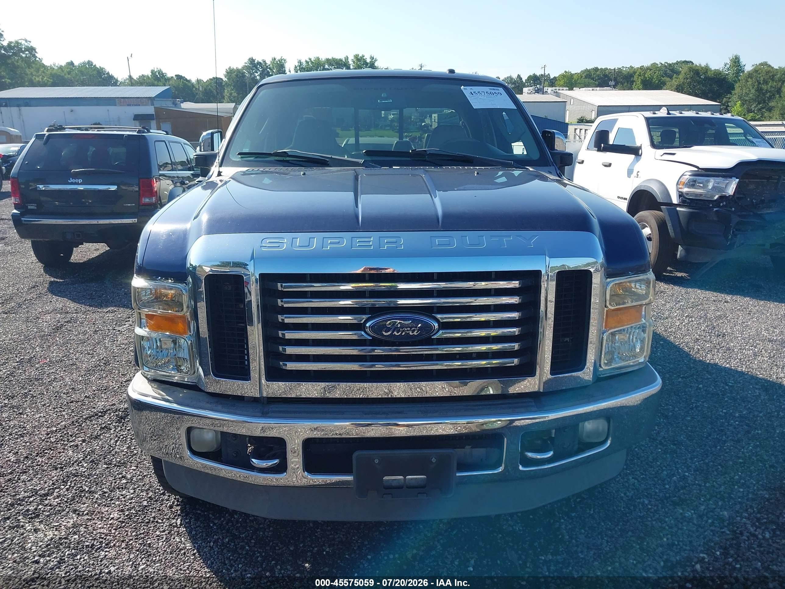 2008 Ford Super Duty F-250 Srw Fx4/harley-davidson/king Ranch/lariat/xl/xlt Dark Blue vin: 1FTSW21R78ED89427