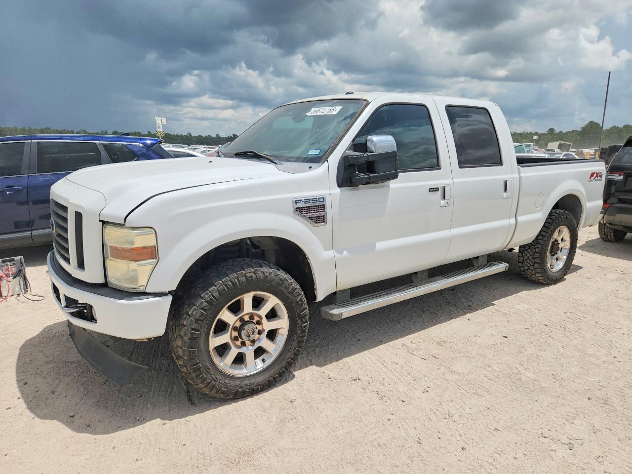 2009 Ford F250 Super Duty White vin: 1FTSW21R79EB26145