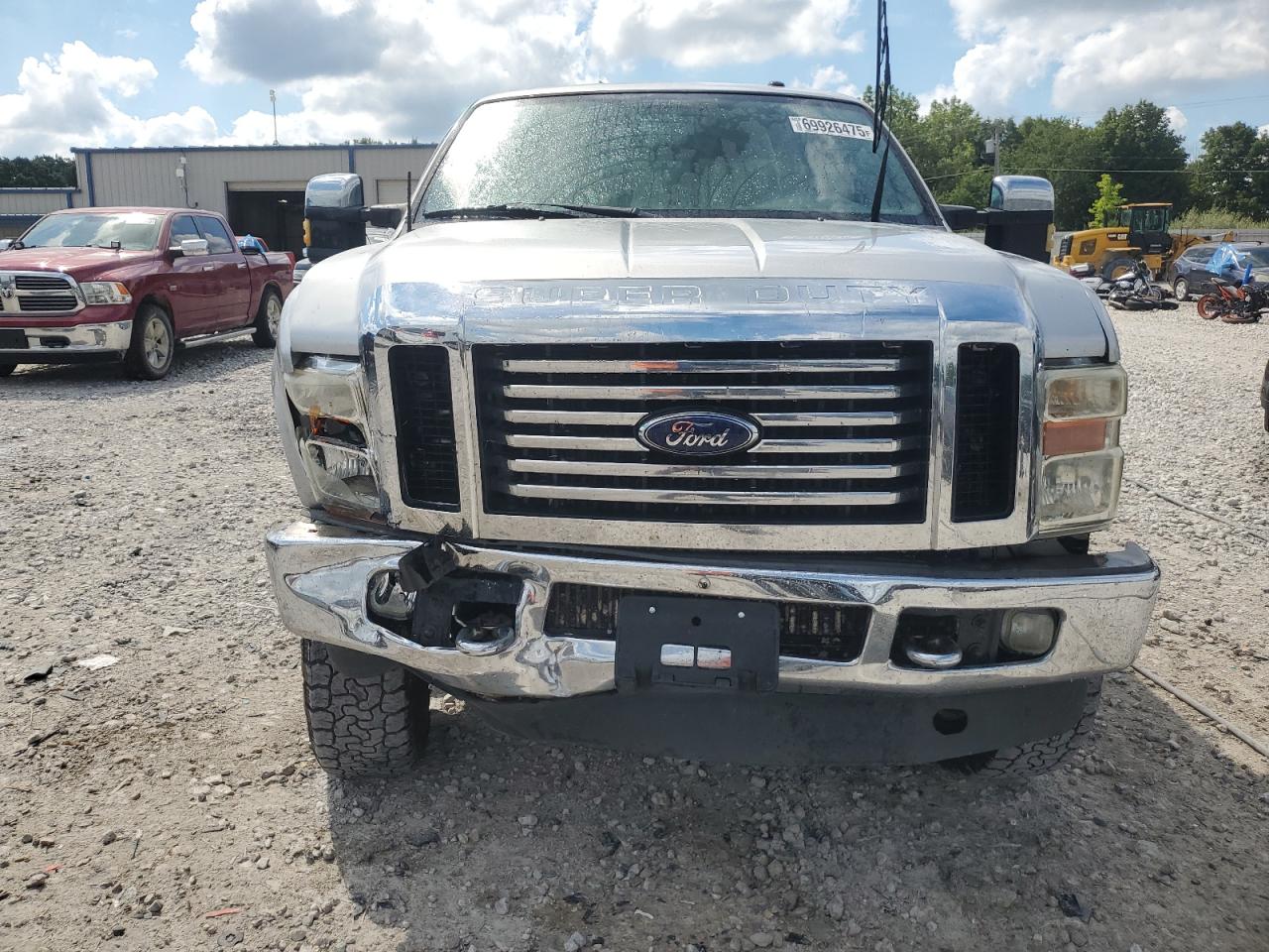 2009 Ford F250 Super Duty Silver vin: 1FTSW21R89EA37894