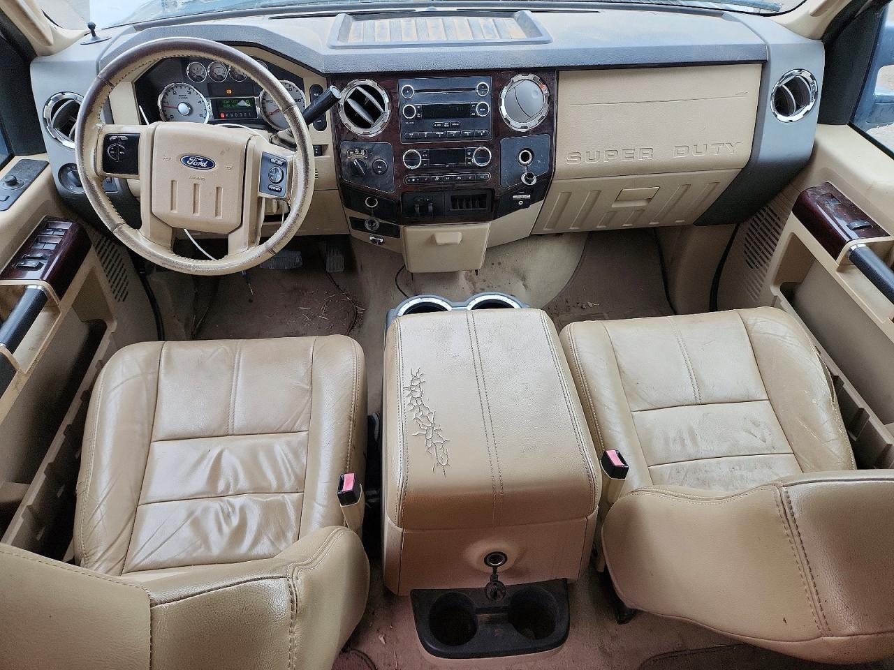 2009 Ford F250 Super Duty White vin: 1FTSW21R89EB01433