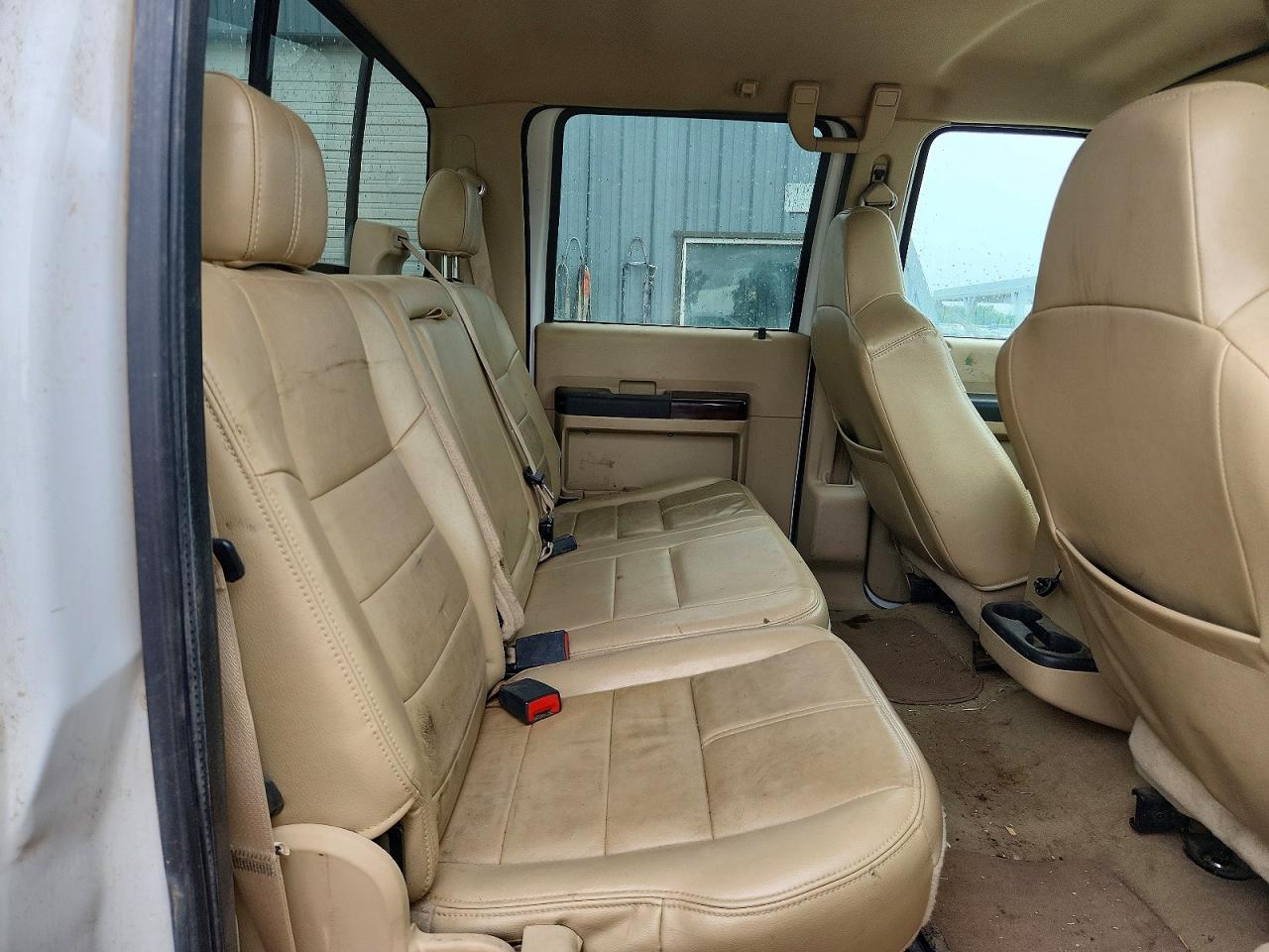 2009 Ford F250 Super Duty White vin: 1FTSW21R89EB01433