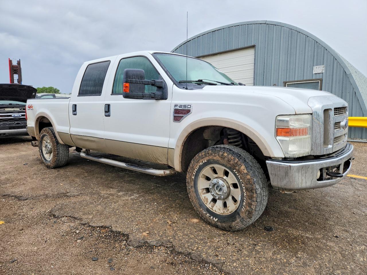 2009 Ford F250 Super Duty White vin: 1FTSW21R89EB01433