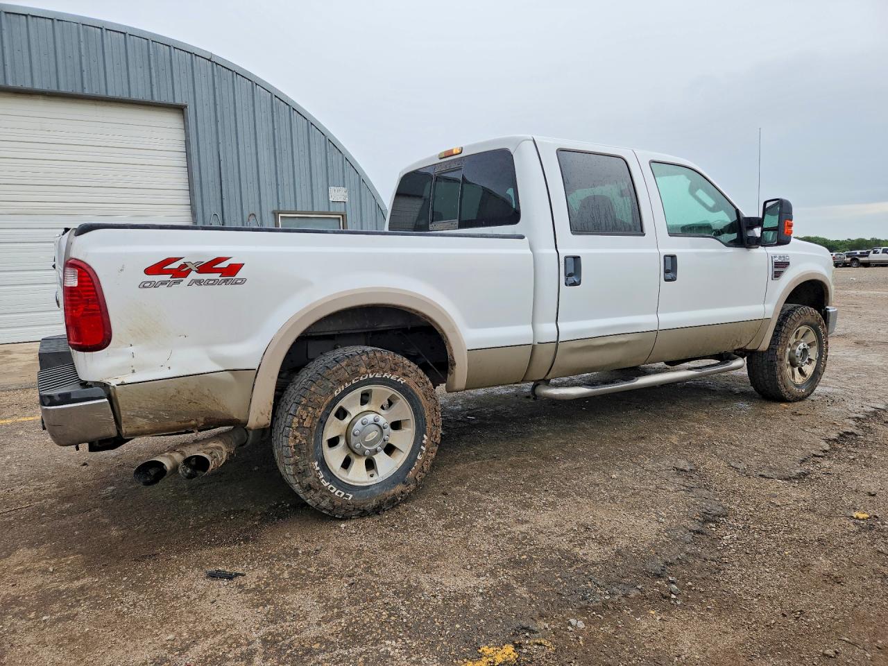 2009 Ford F250 Super Duty White vin: 1FTSW21R89EB01433
