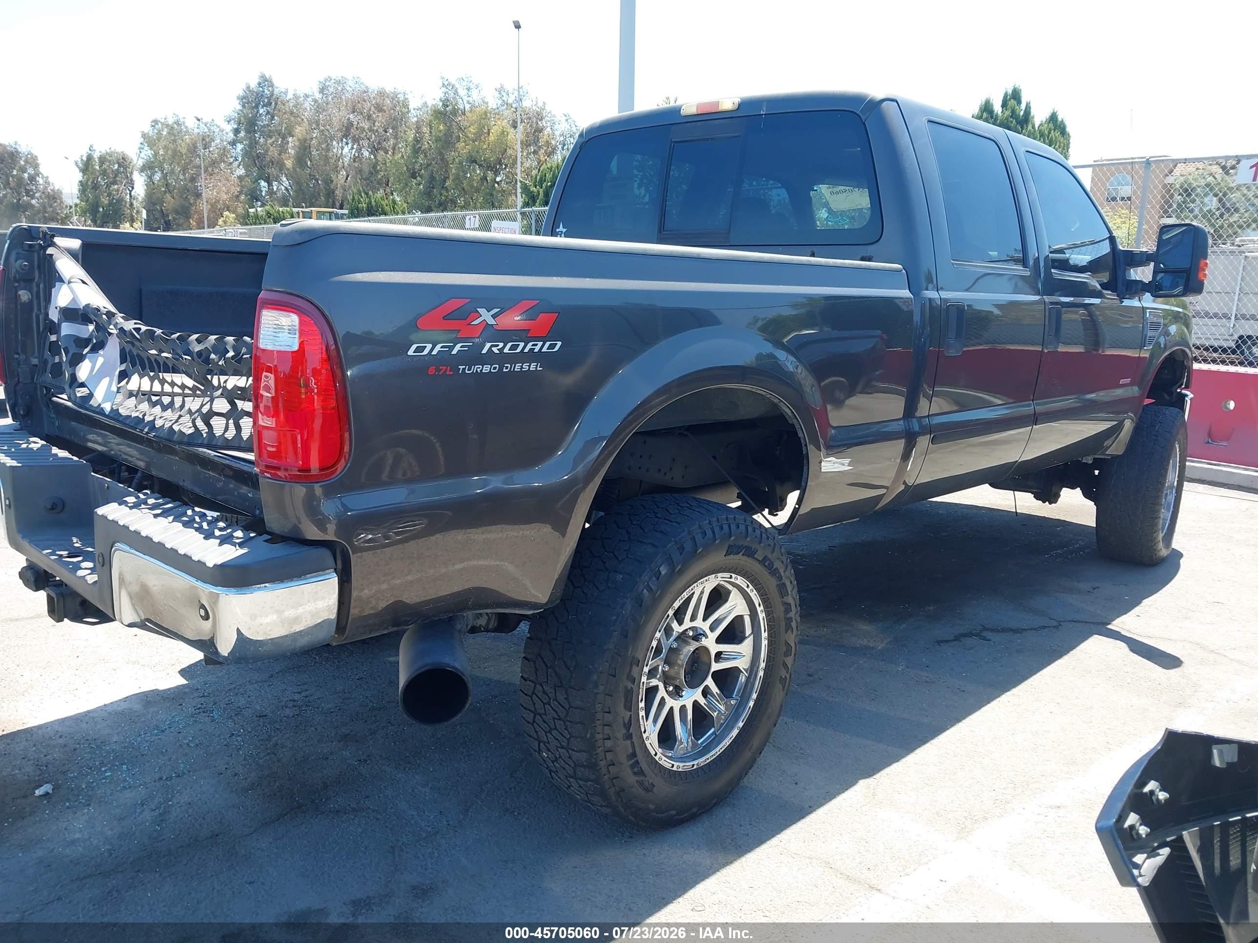 2008 Ford F-250 Xlt Серый vin: 1FTSW21R98EB19843