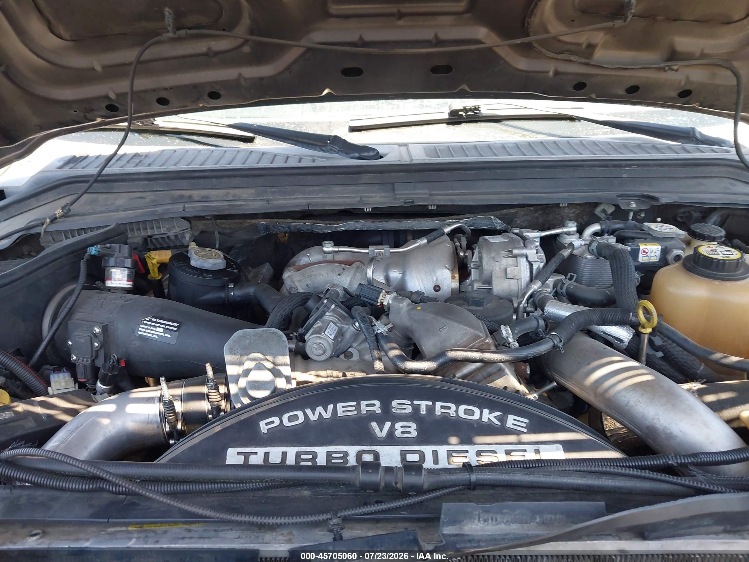 2008 Ford F-250 Xlt Серый vin: 1FTSW21R98EB19843