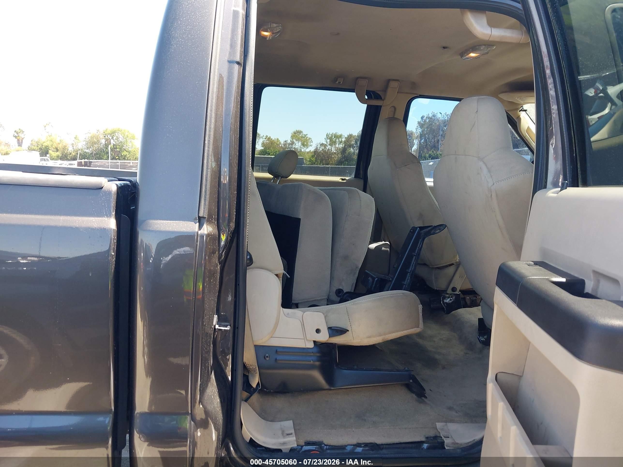 2008 Ford F-250 Xlt Серый vin: 1FTSW21R98EB19843