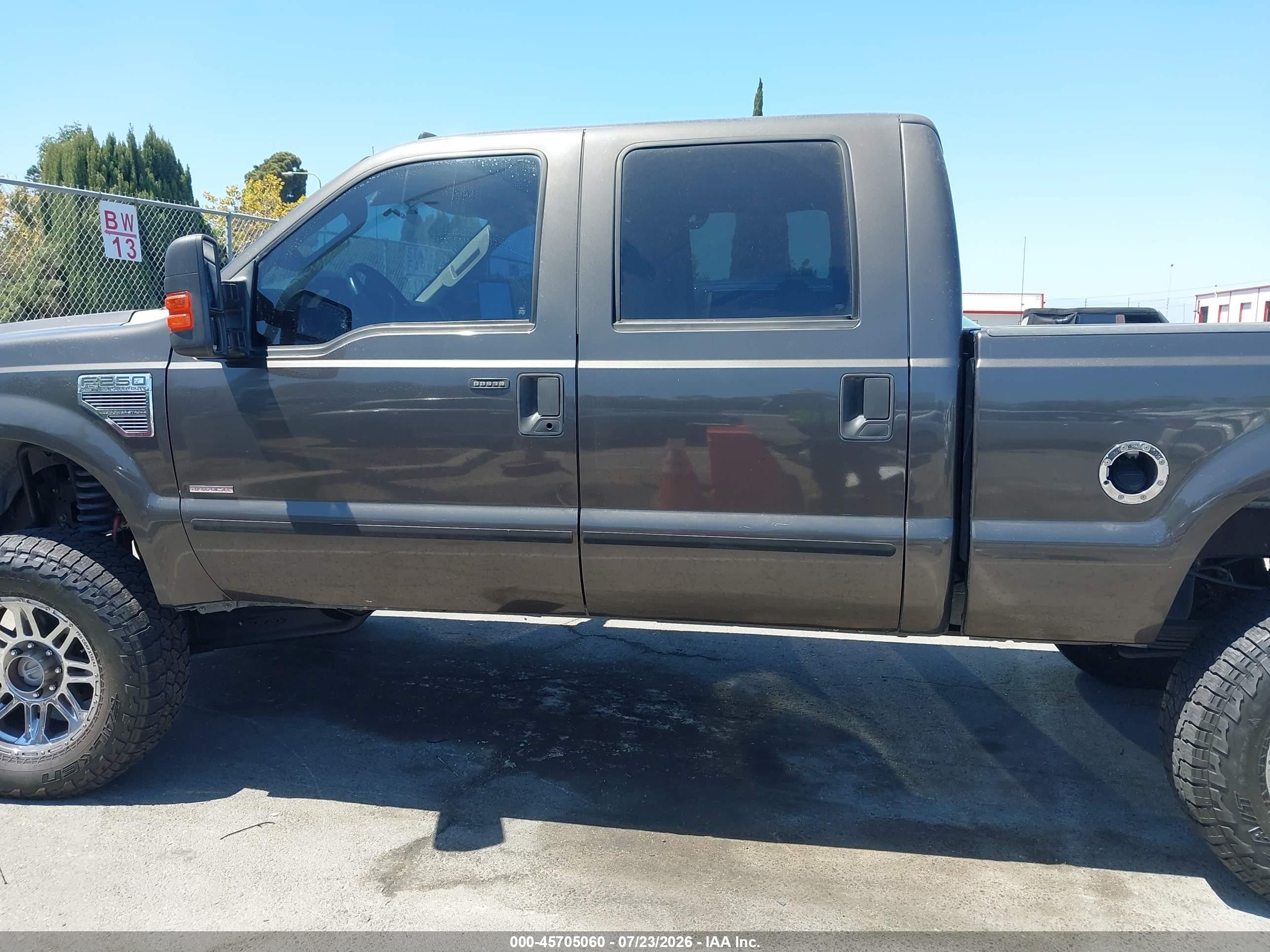 2008 Ford F-250 Xlt Серый vin: 1FTSW21R98EB19843
