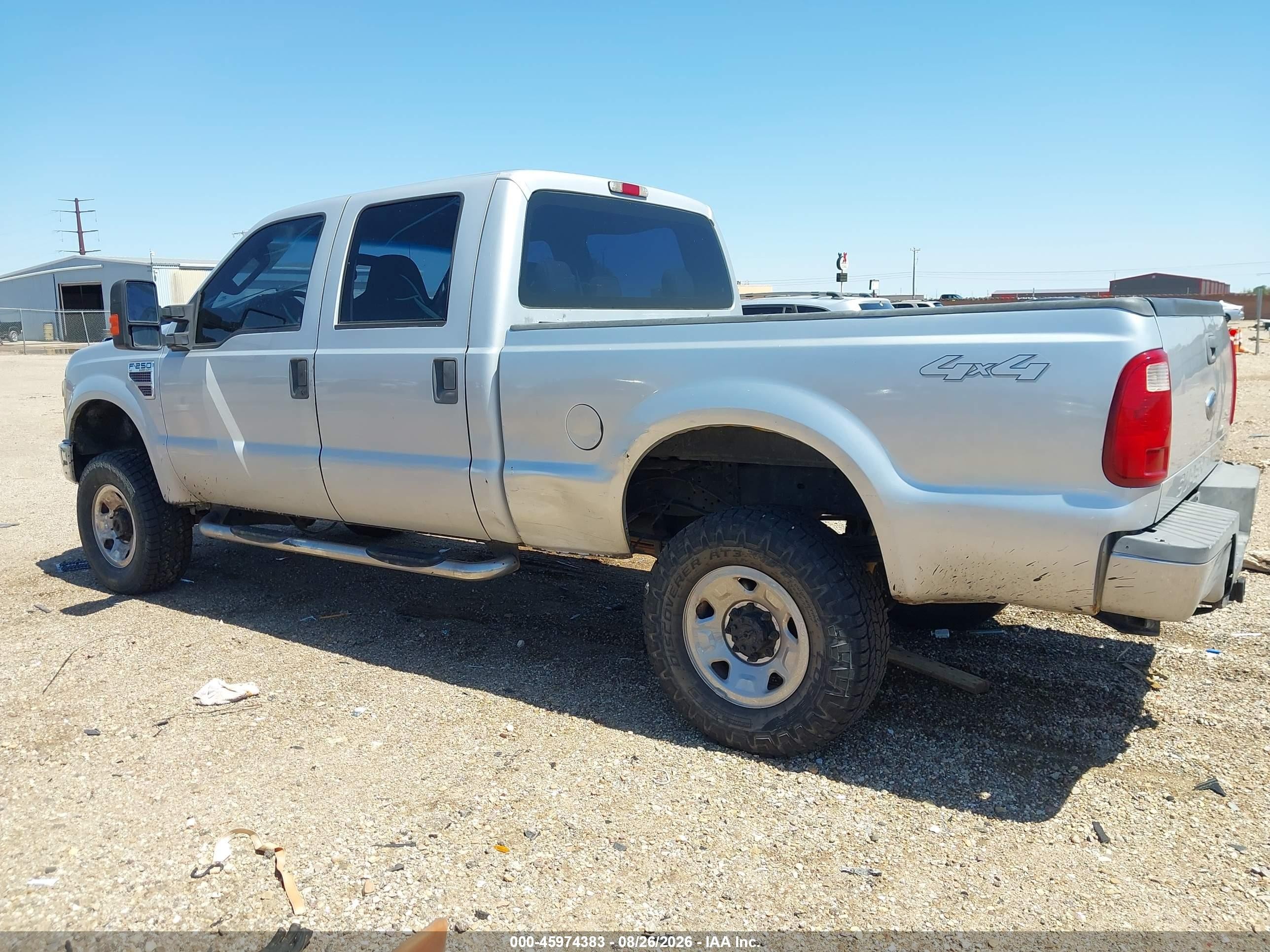2008 Ford Super Duty F-250 Srw Xlt Silver vin: 1FTSW21R98EB94672