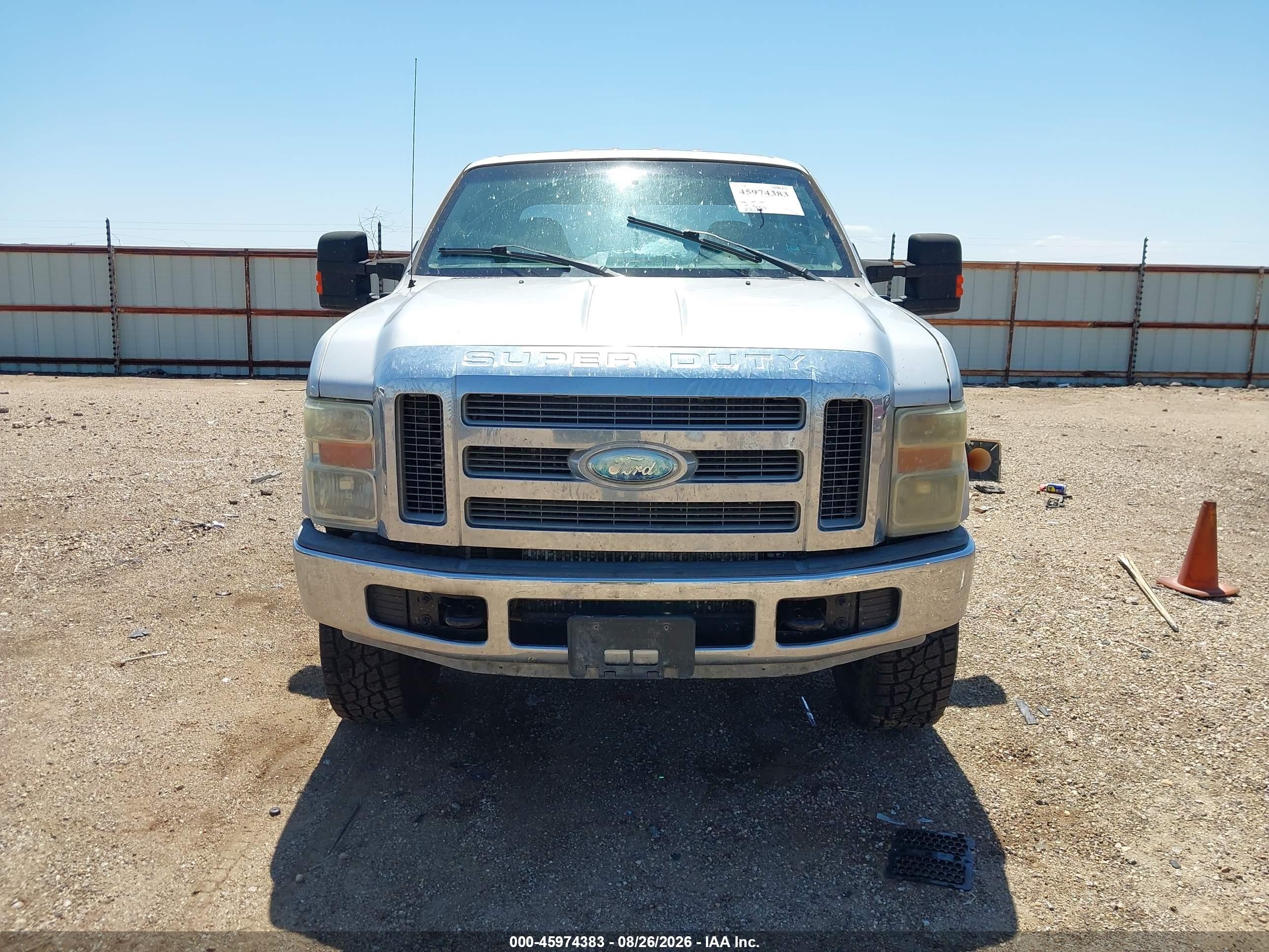 2008 Ford Super Duty F-250 Srw Xlt Silver vin: 1FTSW21R98EB94672
