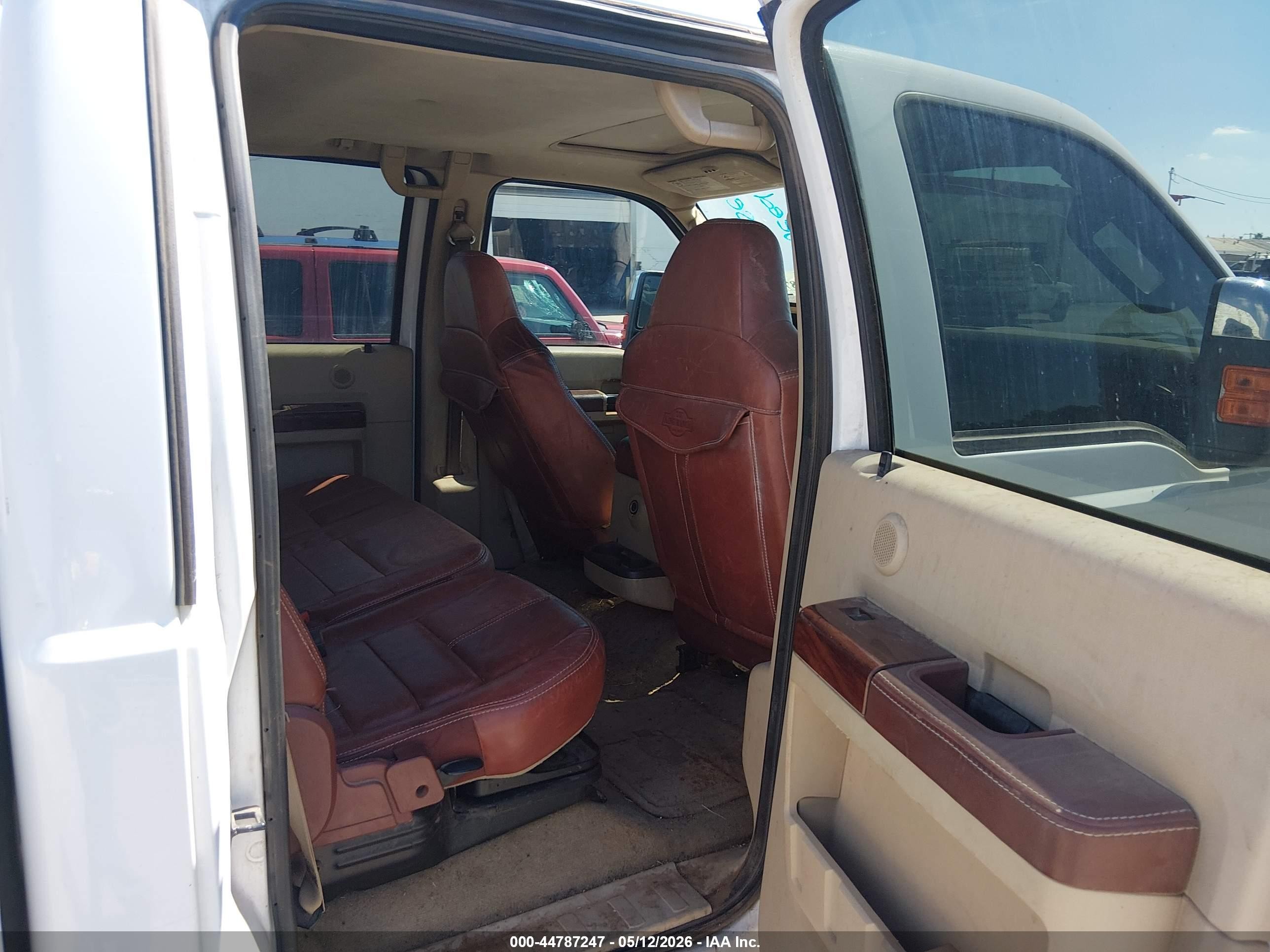 2008 Ford F-250 Fx4/harley-davidson/king Ranch/lariat/xl/xlt White vin: 1FTSW21R98EC35690