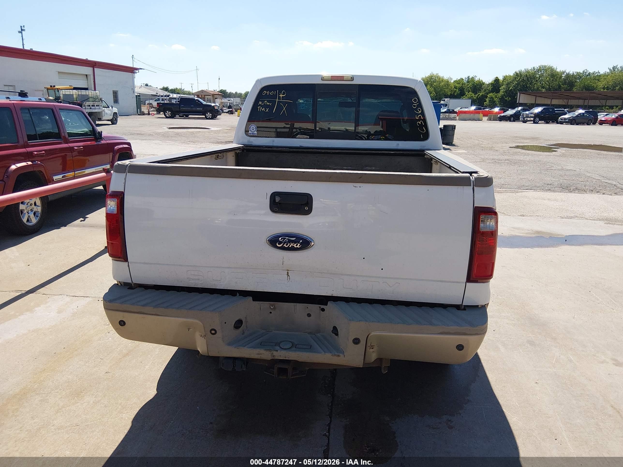 2008 Ford F-250 Fx4/harley-davidson/king Ranch/lariat/xl/xlt White vin: 1FTSW21R98EC35690