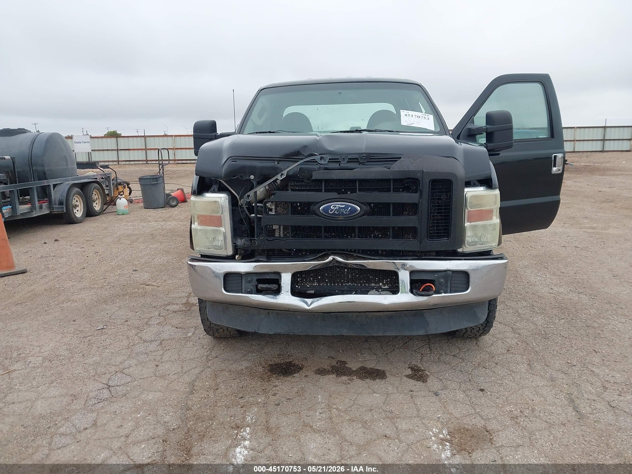 2008 Ford F-250 Fx4/harley-davidson/king Ranch/lariat/xl/xlt Black vin: 1FTSW21R98ED84424