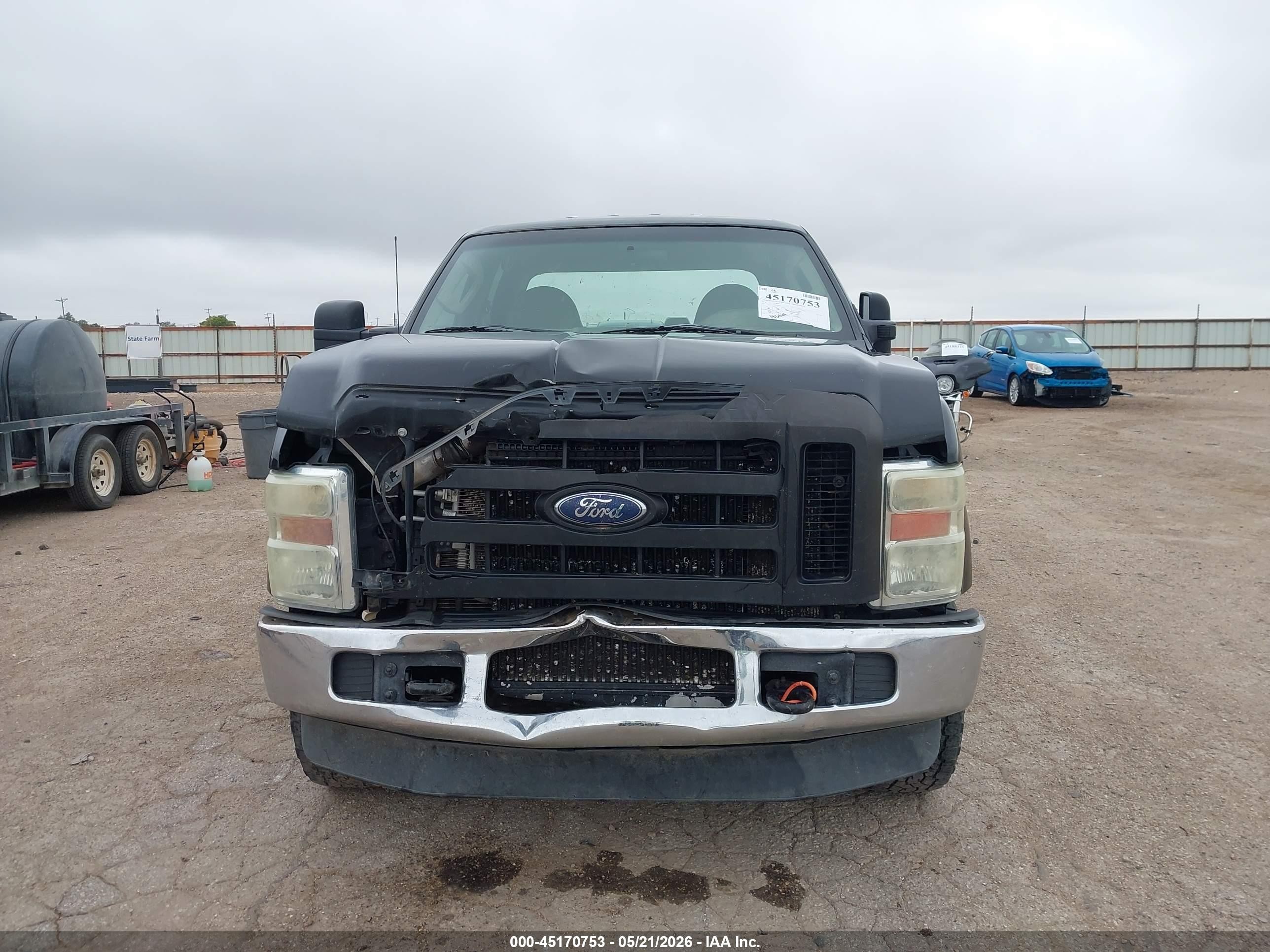 2008 Ford F-250 Fx4/harley-davidson/king Ranch/lariat/xl/xlt Black vin: 1FTSW21R98ED84424