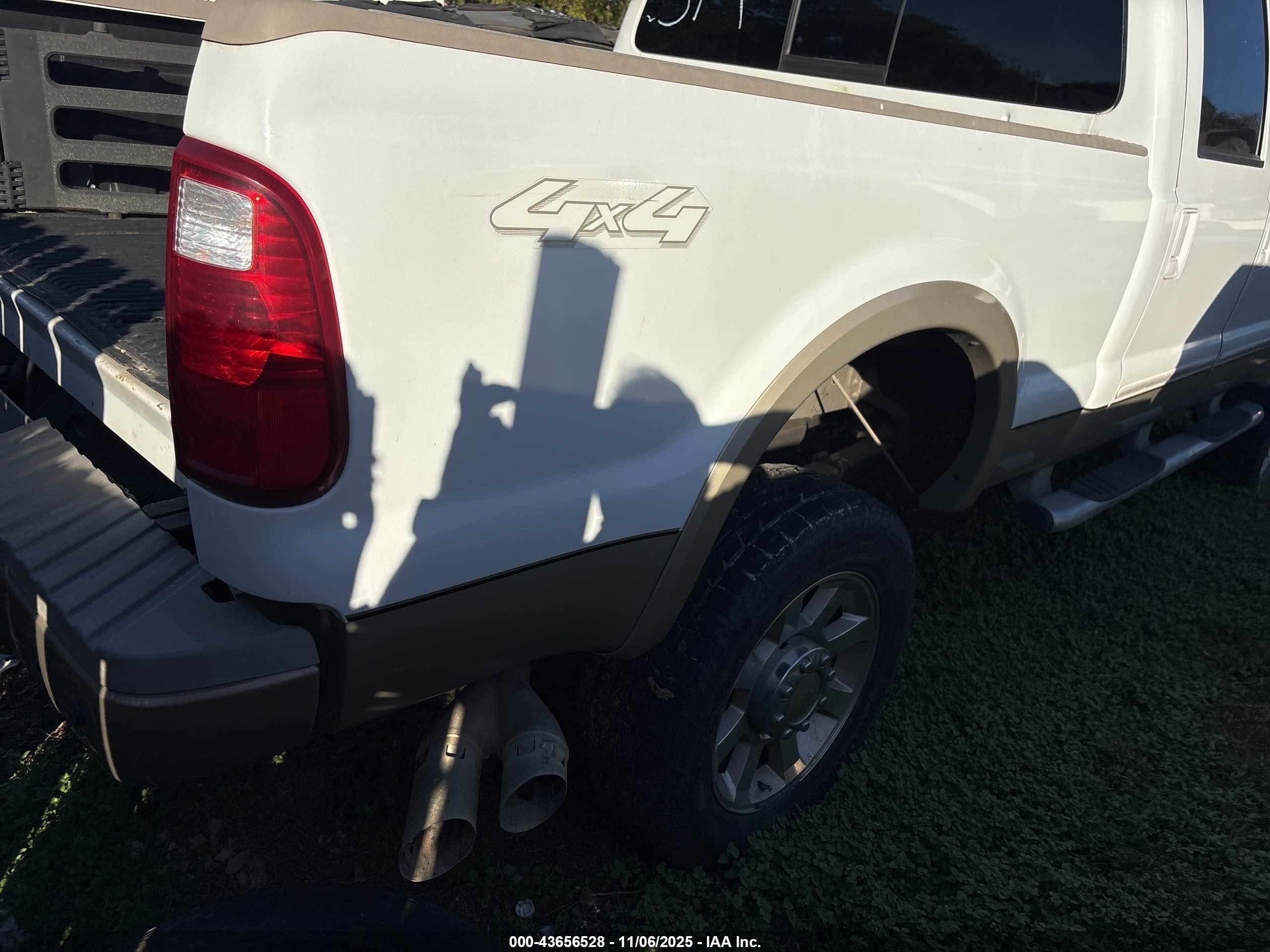 2008 Ford F-250 Fx4/harley-davidson/king Ranch/lariat/xl/xlt vin: 1FTSW21R98ED95780