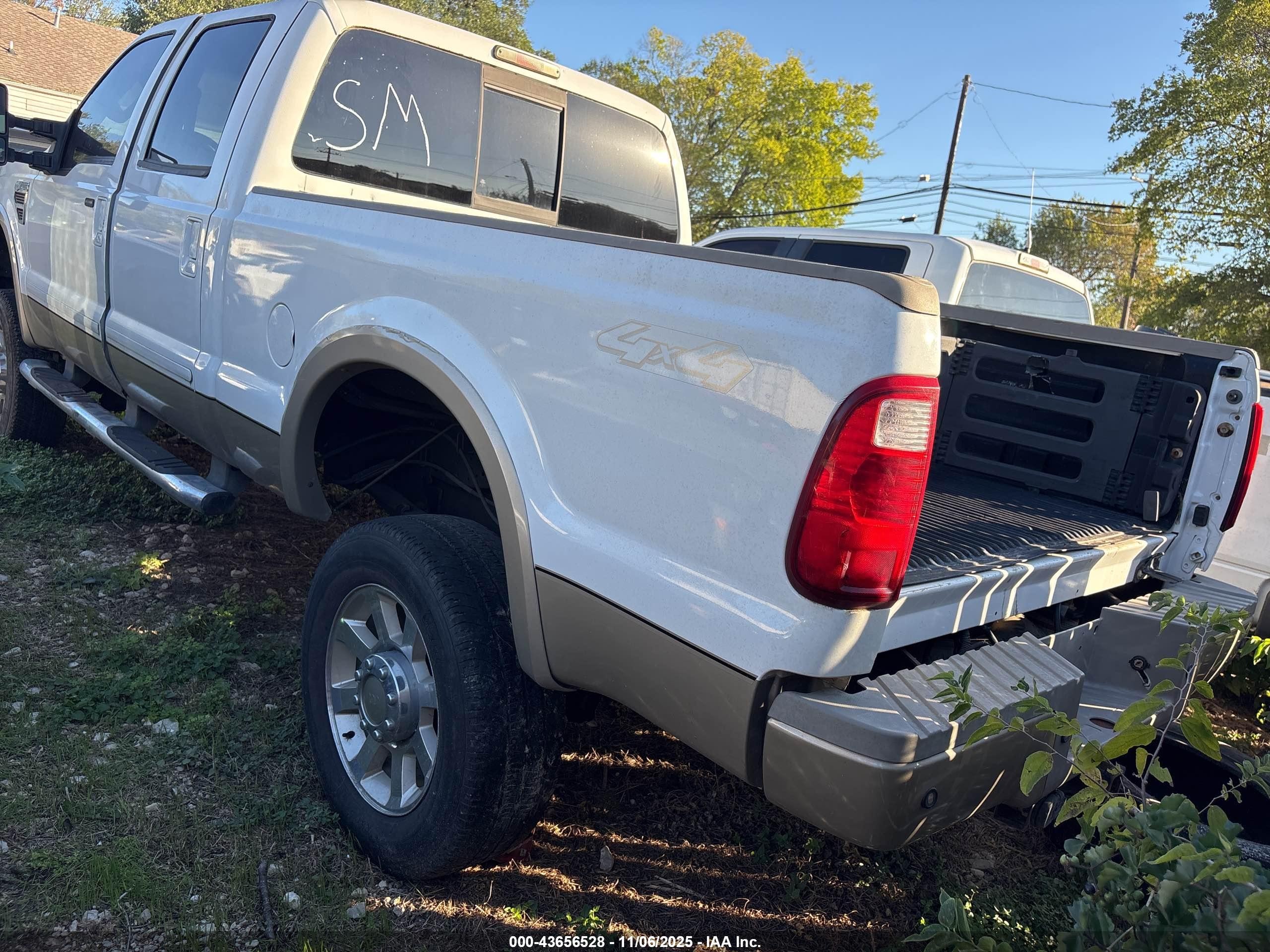 2008 Ford F-250 Fx4/harley-davidson/king Ranch/lariat/xl/xlt vin: 1FTSW21R98ED95780