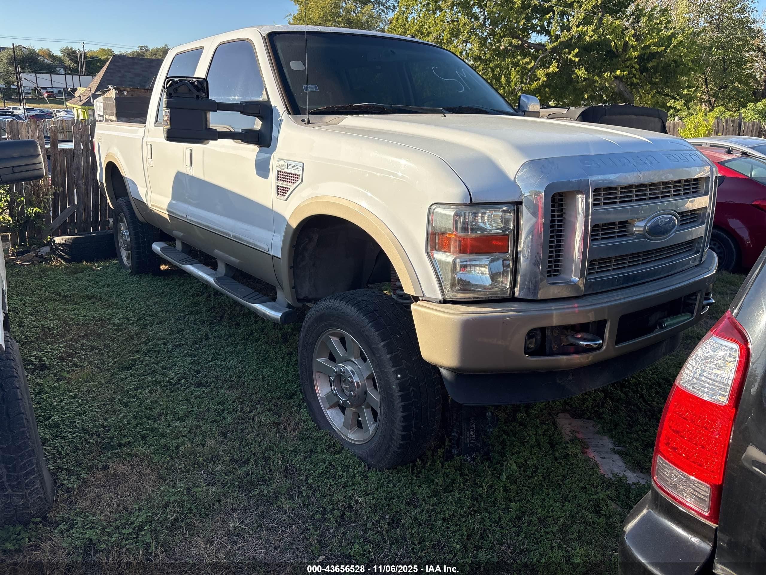 2008 Ford F-250 Fx4/harley-davidson/king Ranch/lariat/xl/xlt vin: 1FTSW21R98ED95780