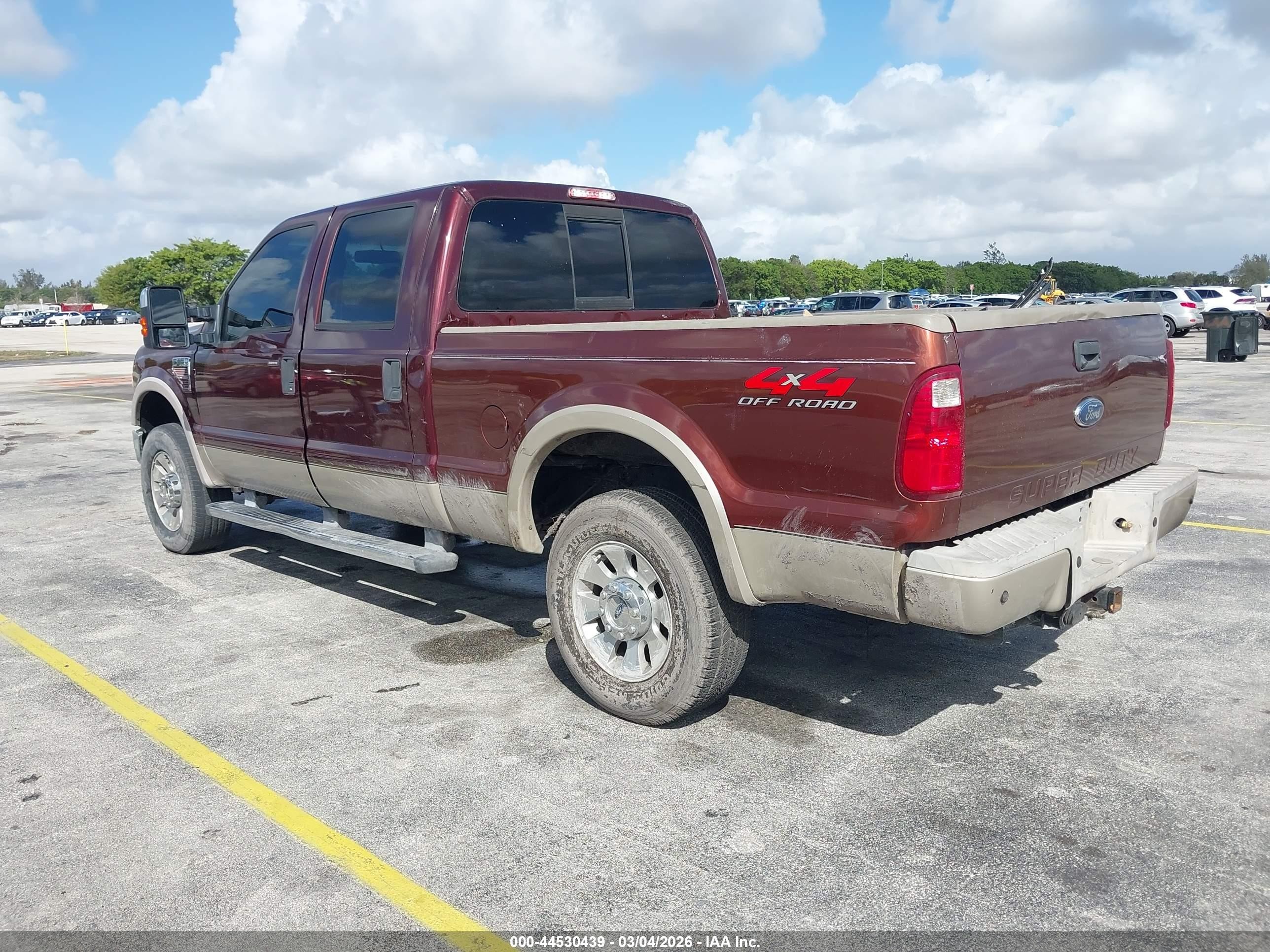 2009 Ford F250   Maroon vin: 1FTSW21R99EB17849